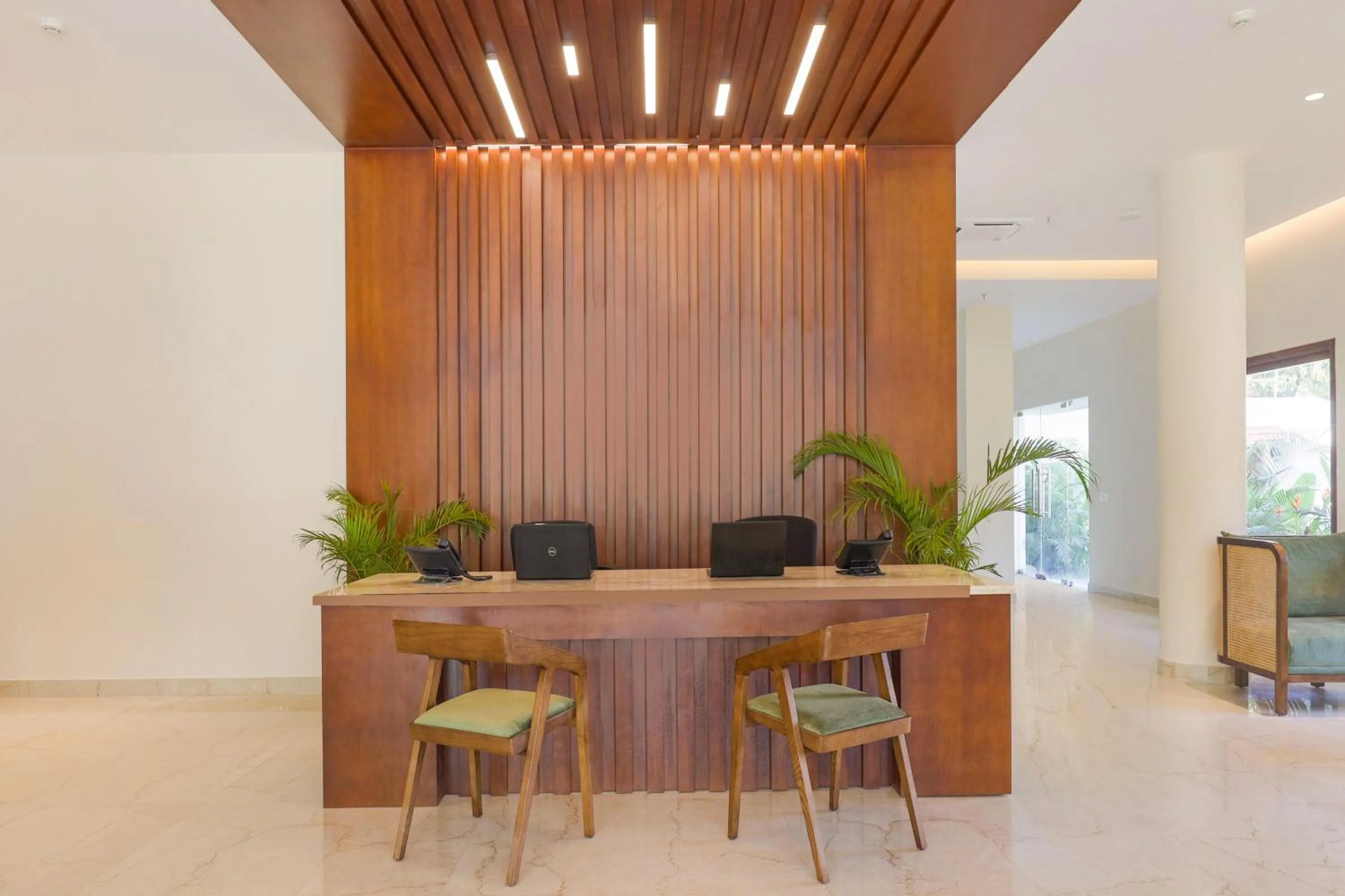 Lobby or reception in Club Mahindra Arookutty, Alleppey