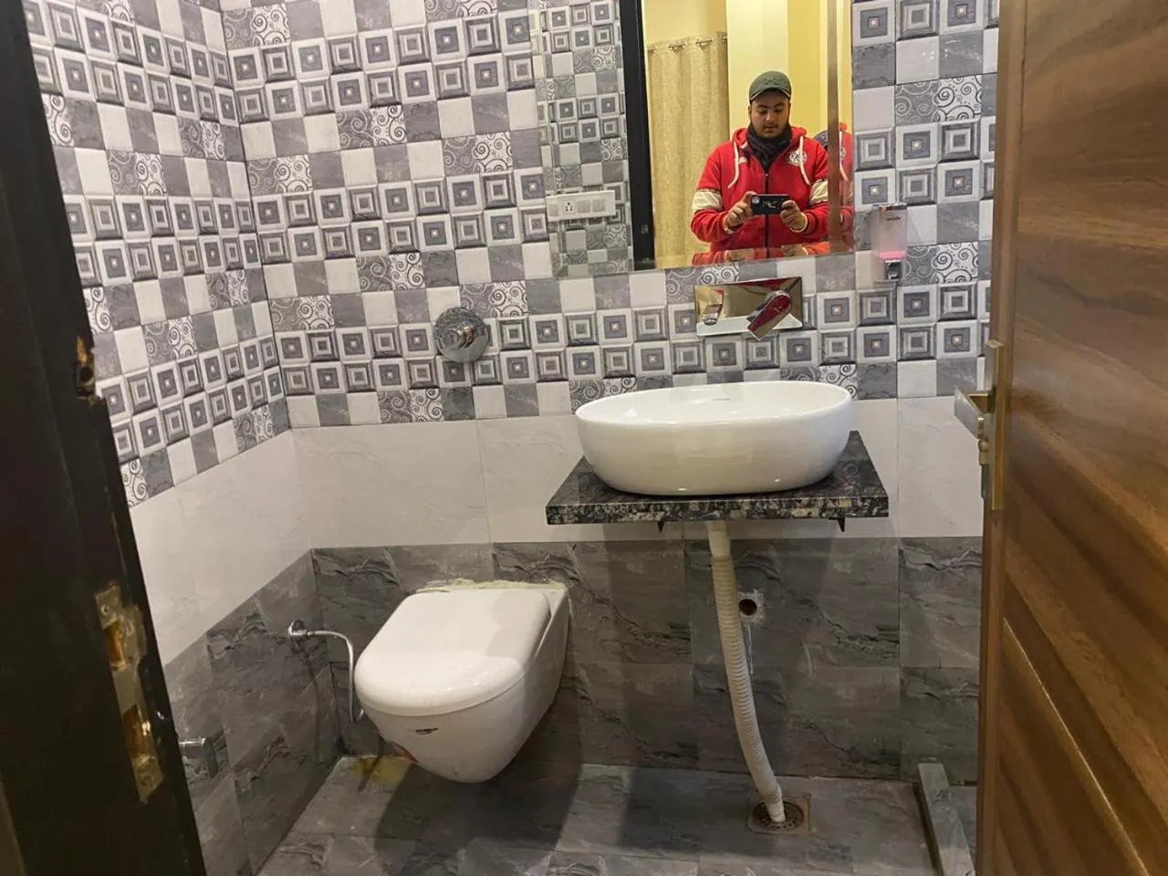 Bathroom in Hotel Ridhi Sidhi Residency