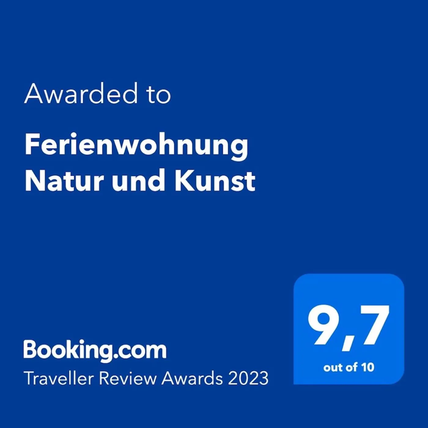 Ferienwohnung Natur und Kunst