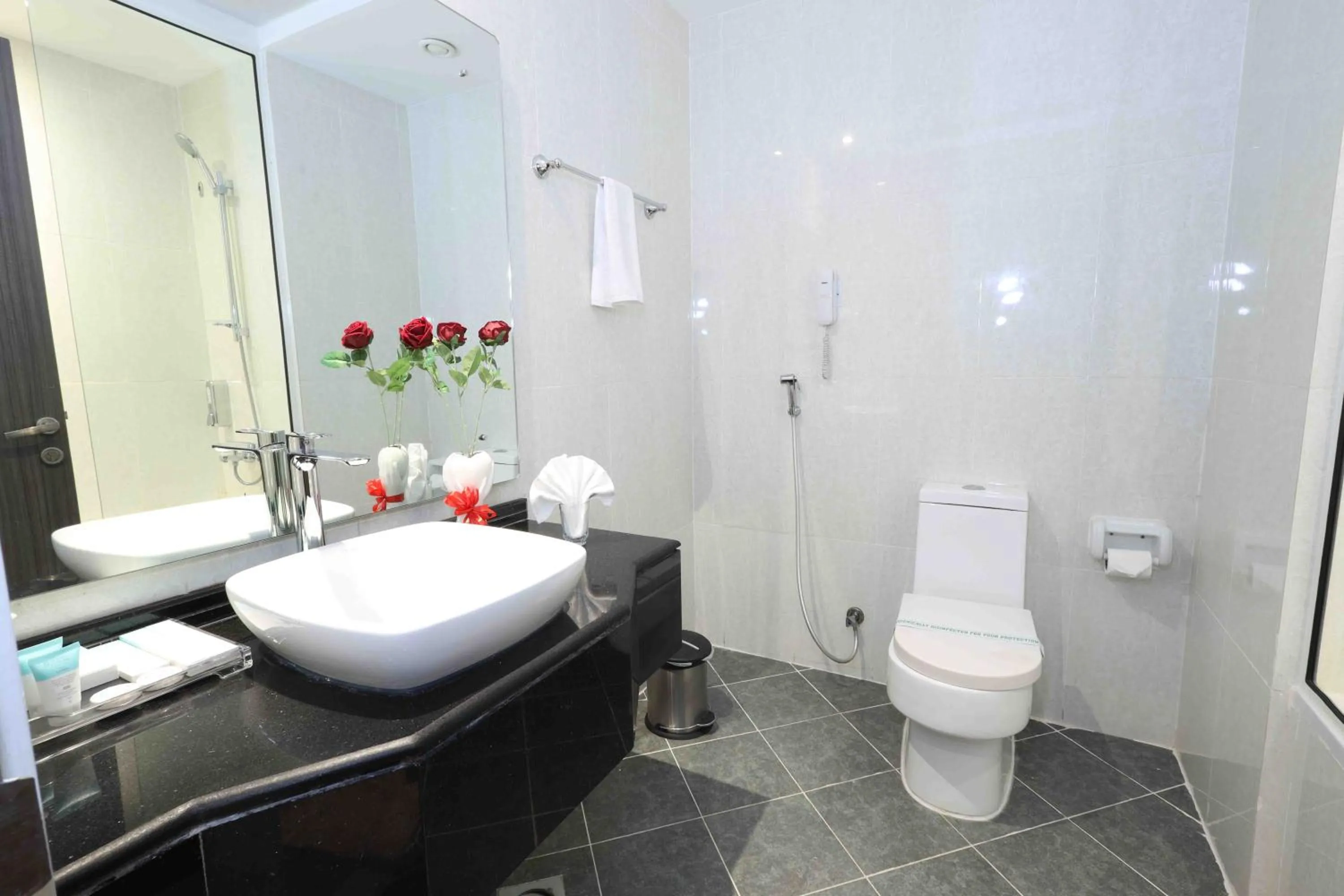 Shower in Fortis Hotel Fujairah