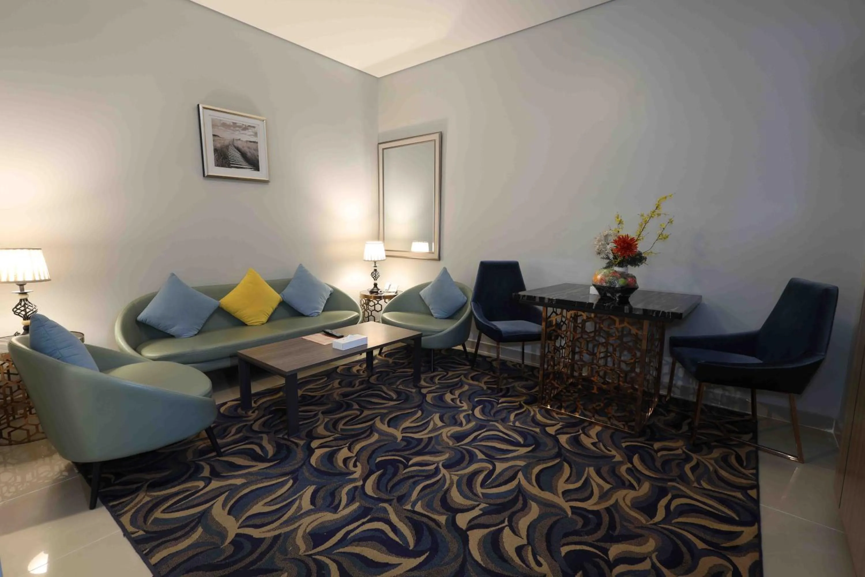 Living room in Fortis Hotel Fujairah