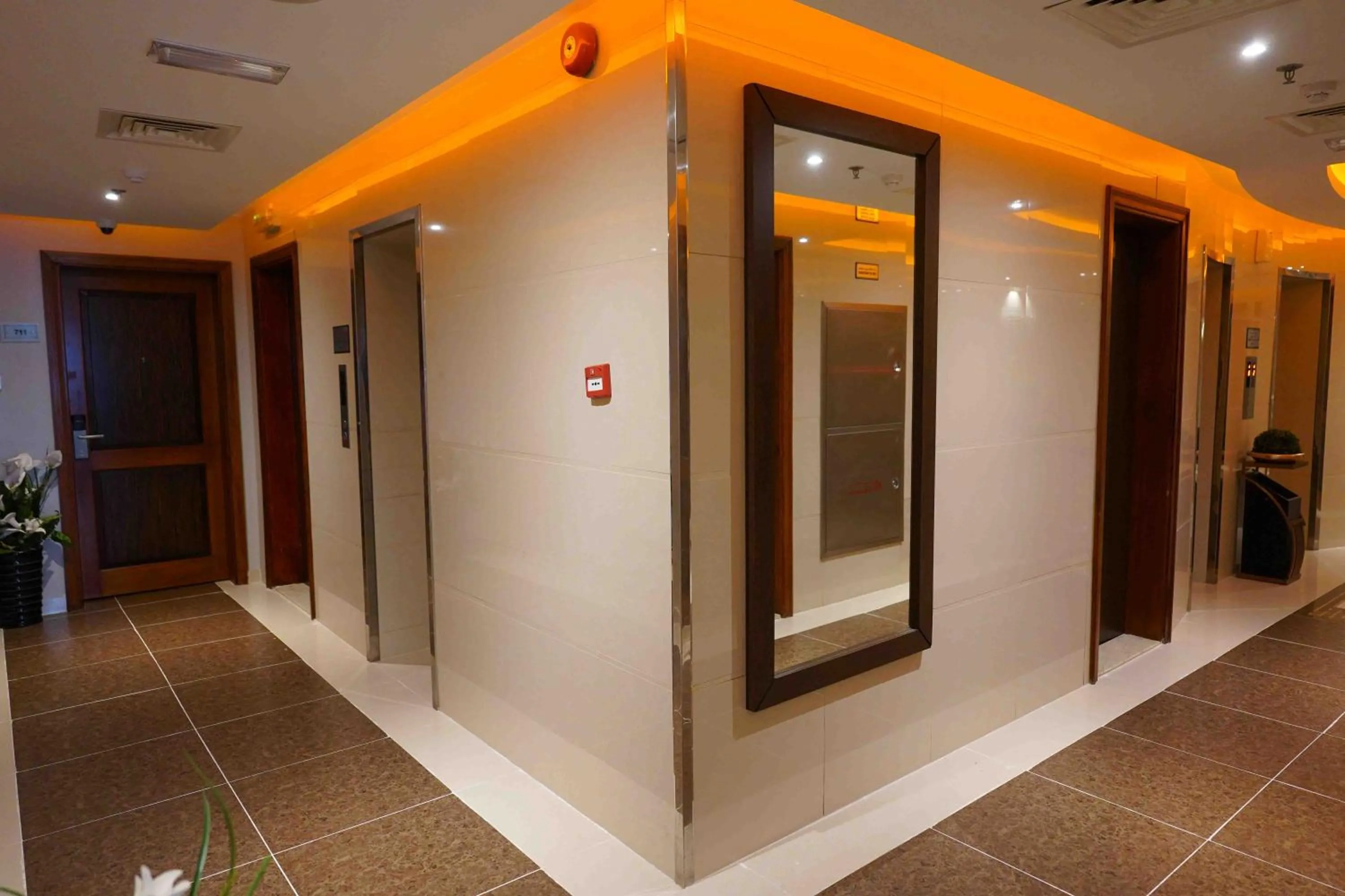 elevator in Fortis Hotel Fujairah