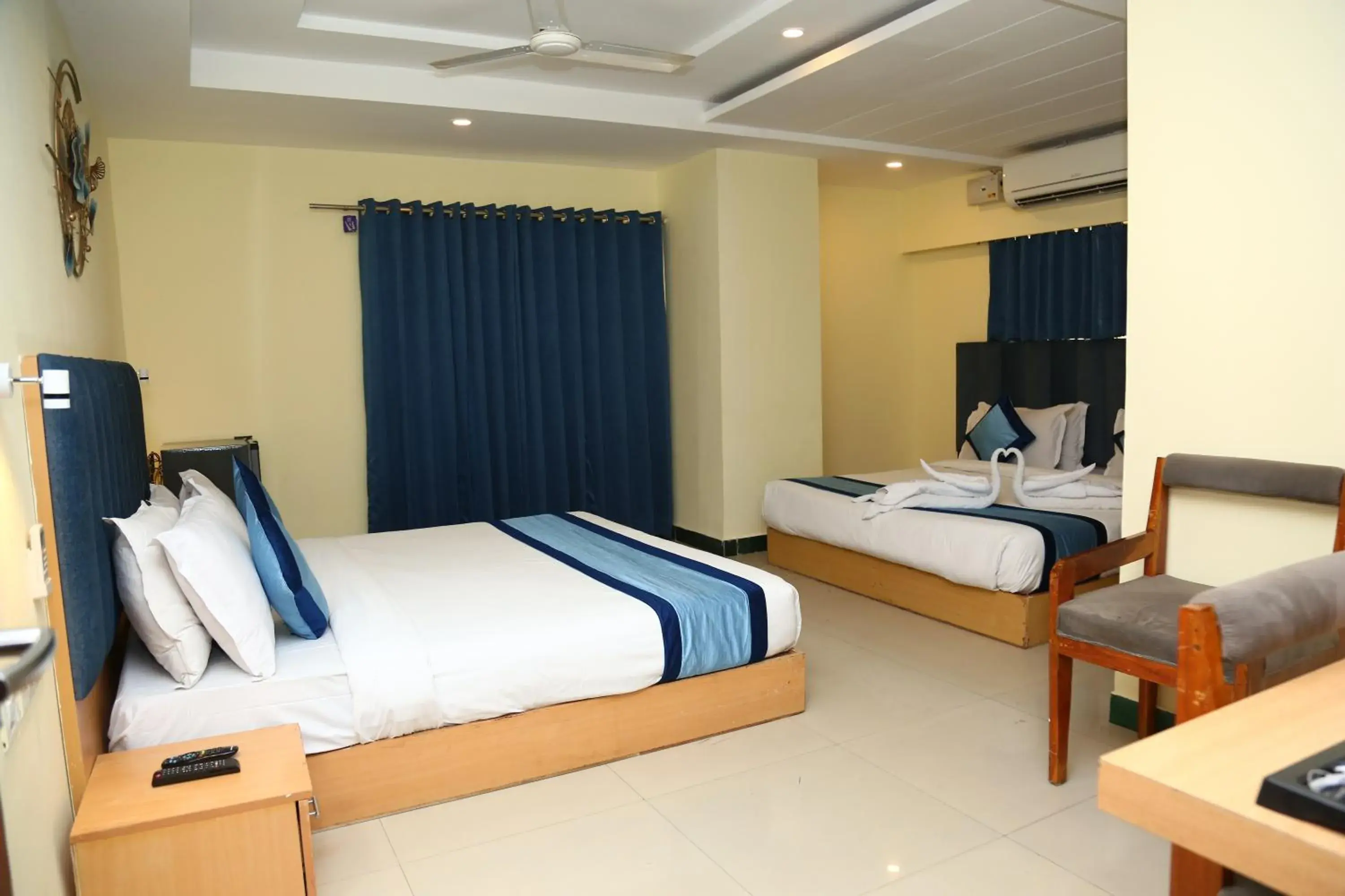 Bed in Hotel Konark Inn Bed in Hotel Konark Inn