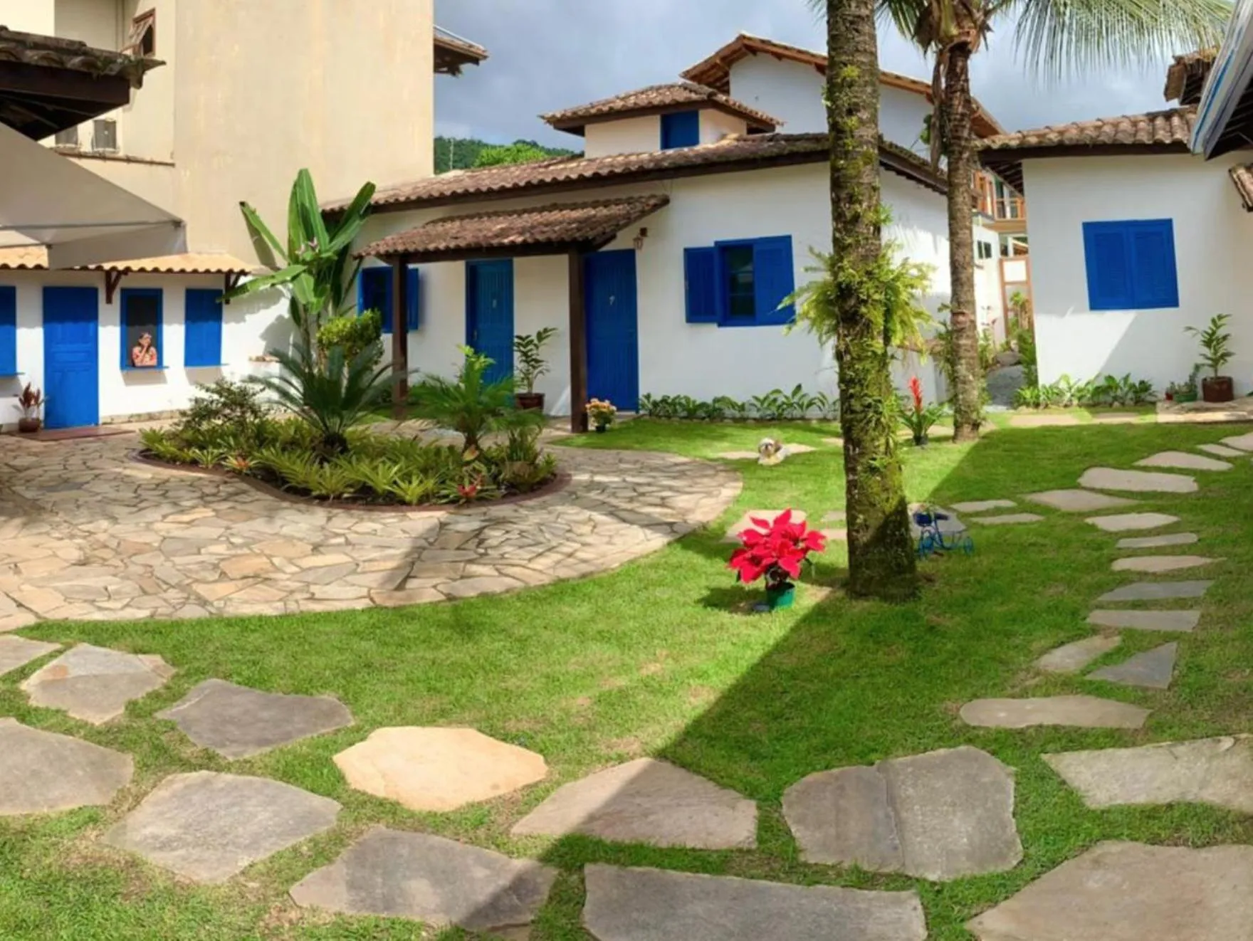 Garden in Suítes Curta Paraty, Família e PETs