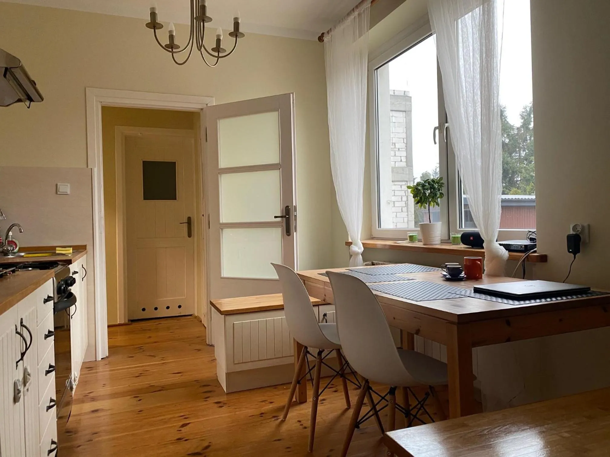Kitchen or kitchenette in Hostel Czecha