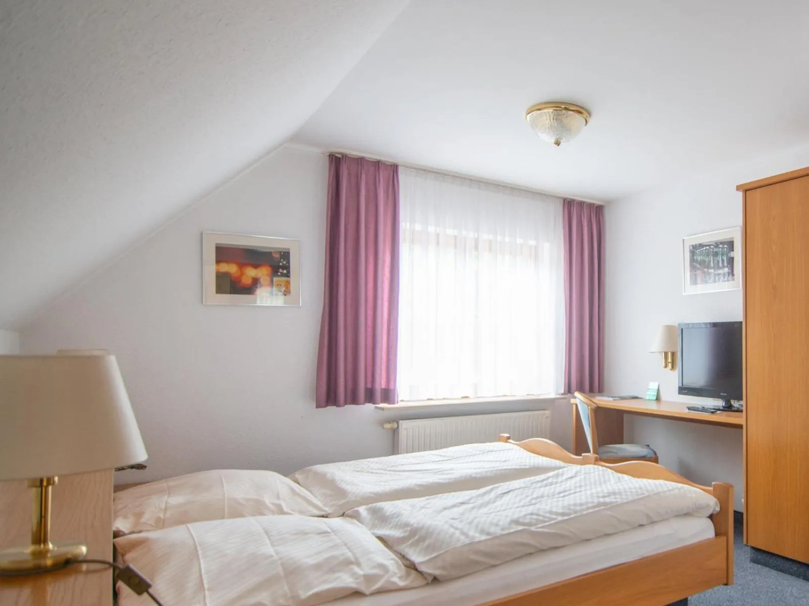 Photo of the whole room, Bed in Brauereigasthof zum Lamm