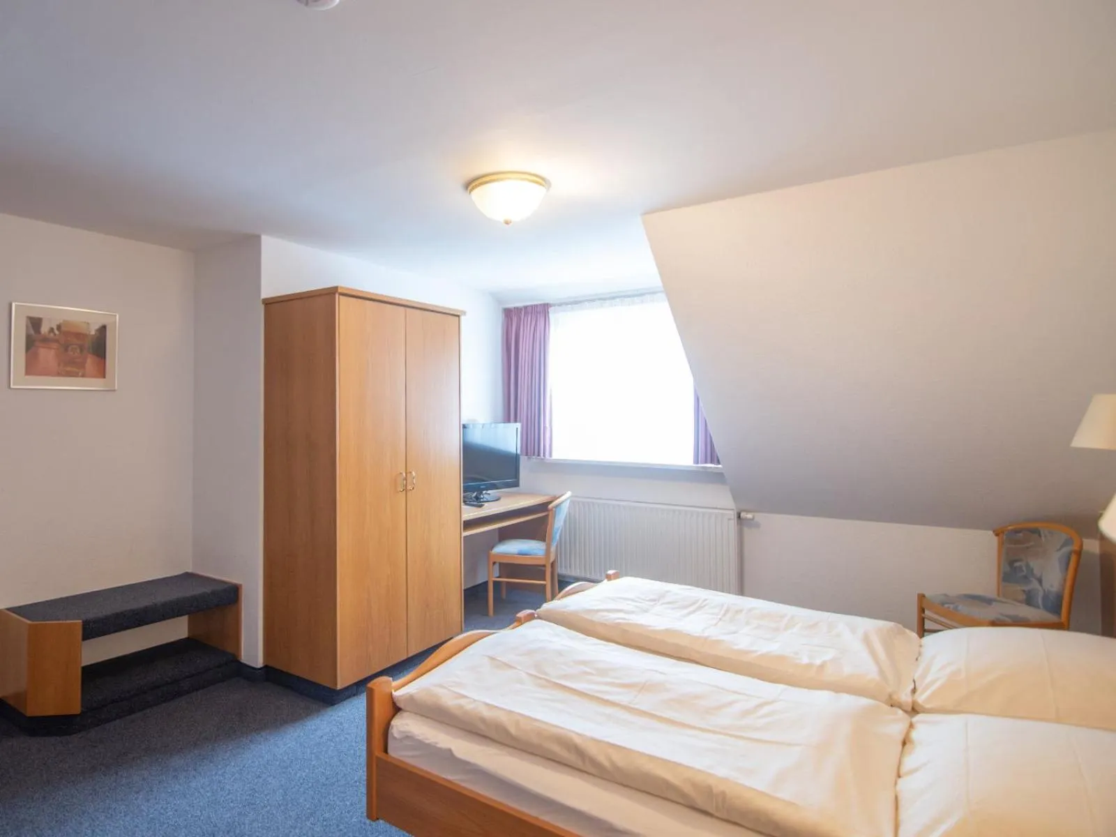 Photo of the whole room, Bed in Brauereigasthof zum Lamm