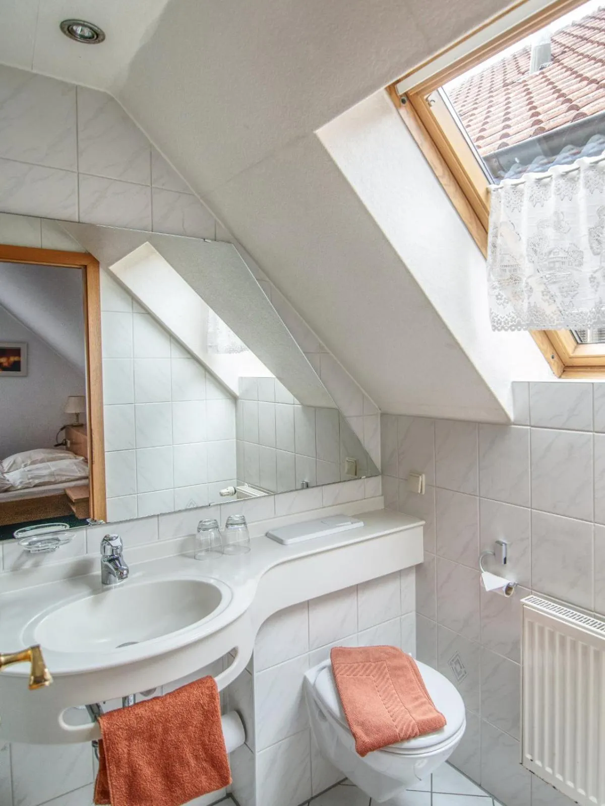 Bathroom in Brauereigasthof zum Lamm