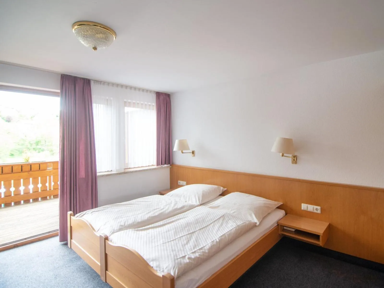 Photo of the whole room, Bed in Brauereigasthof zum Lamm