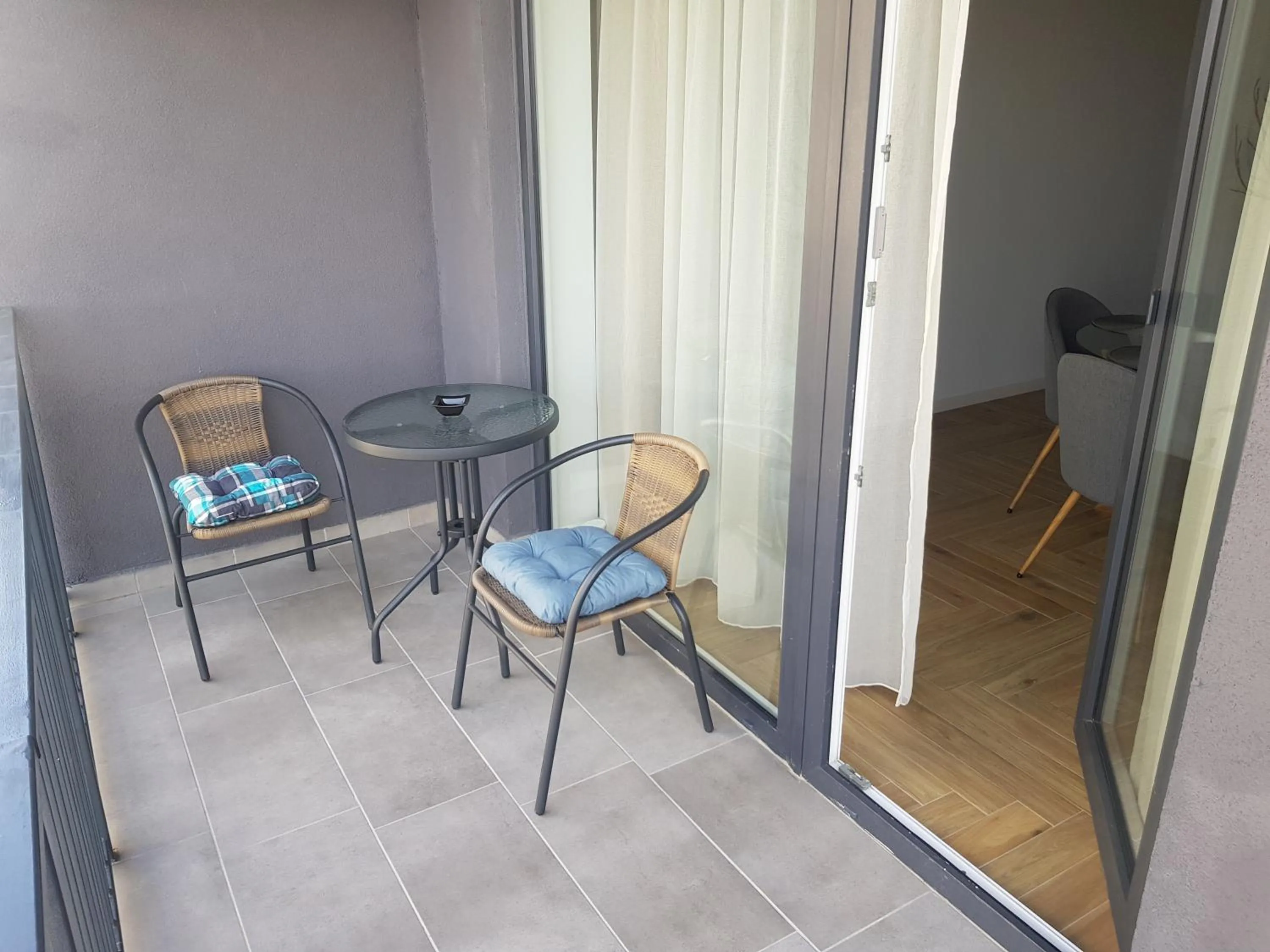 Balcony/Terrace in Panoramic Apartments Oradea