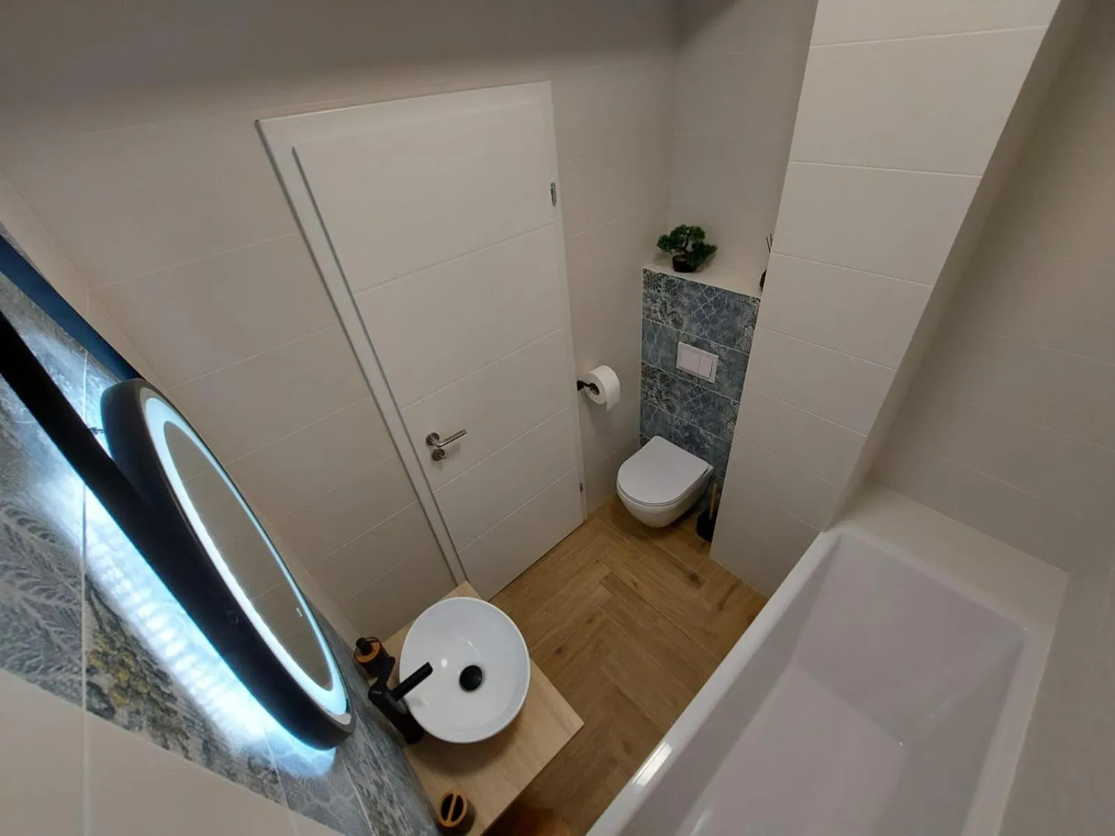 Bathroom in Panoramic Apartments Oradea