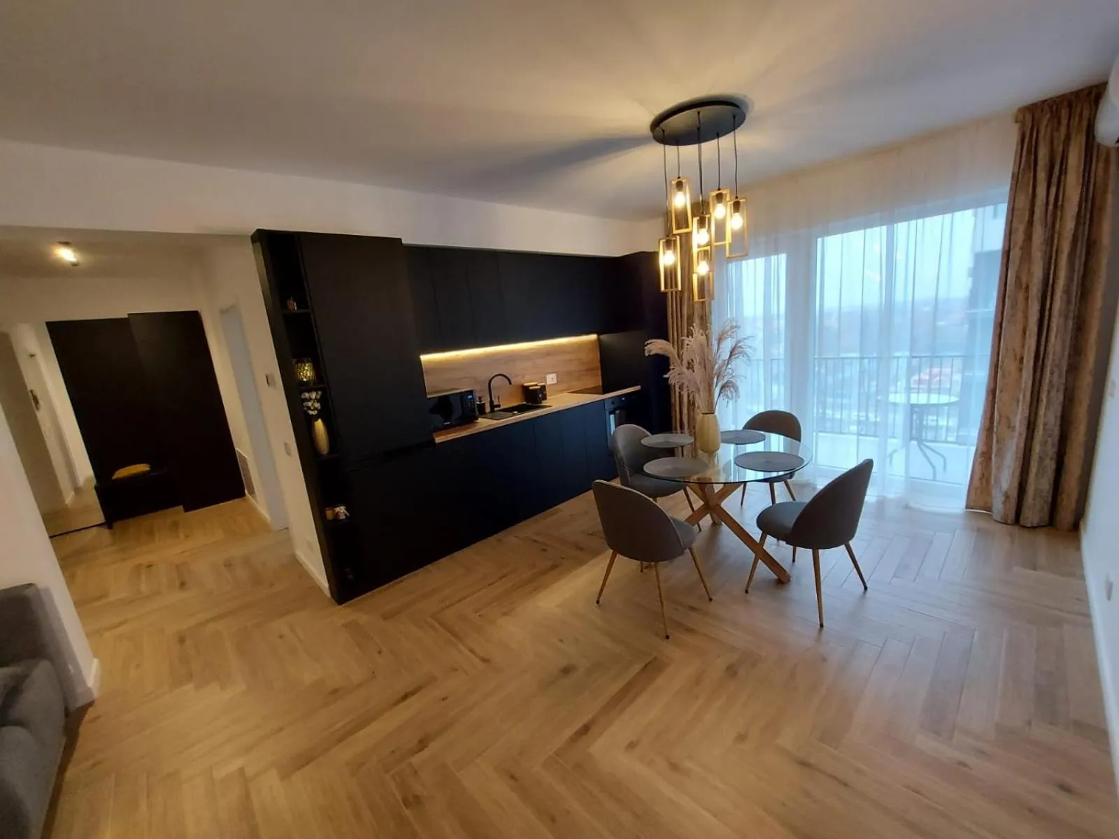 Living room in Panoramic Apartments Oradea