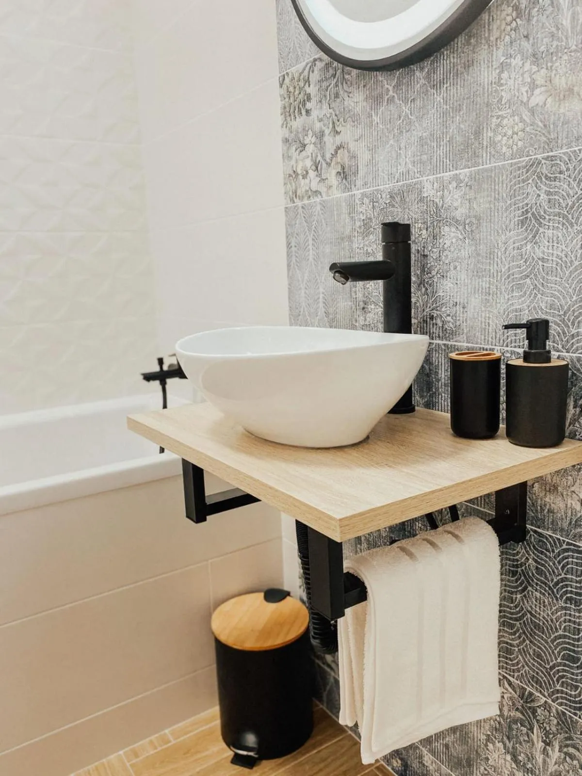 Bathroom in Panoramic Apartments Oradea