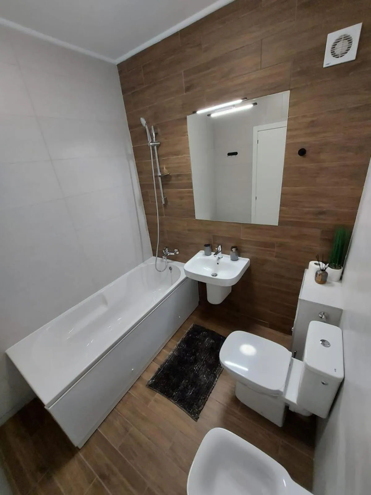 Bathroom in Panoramic Apartments Oradea