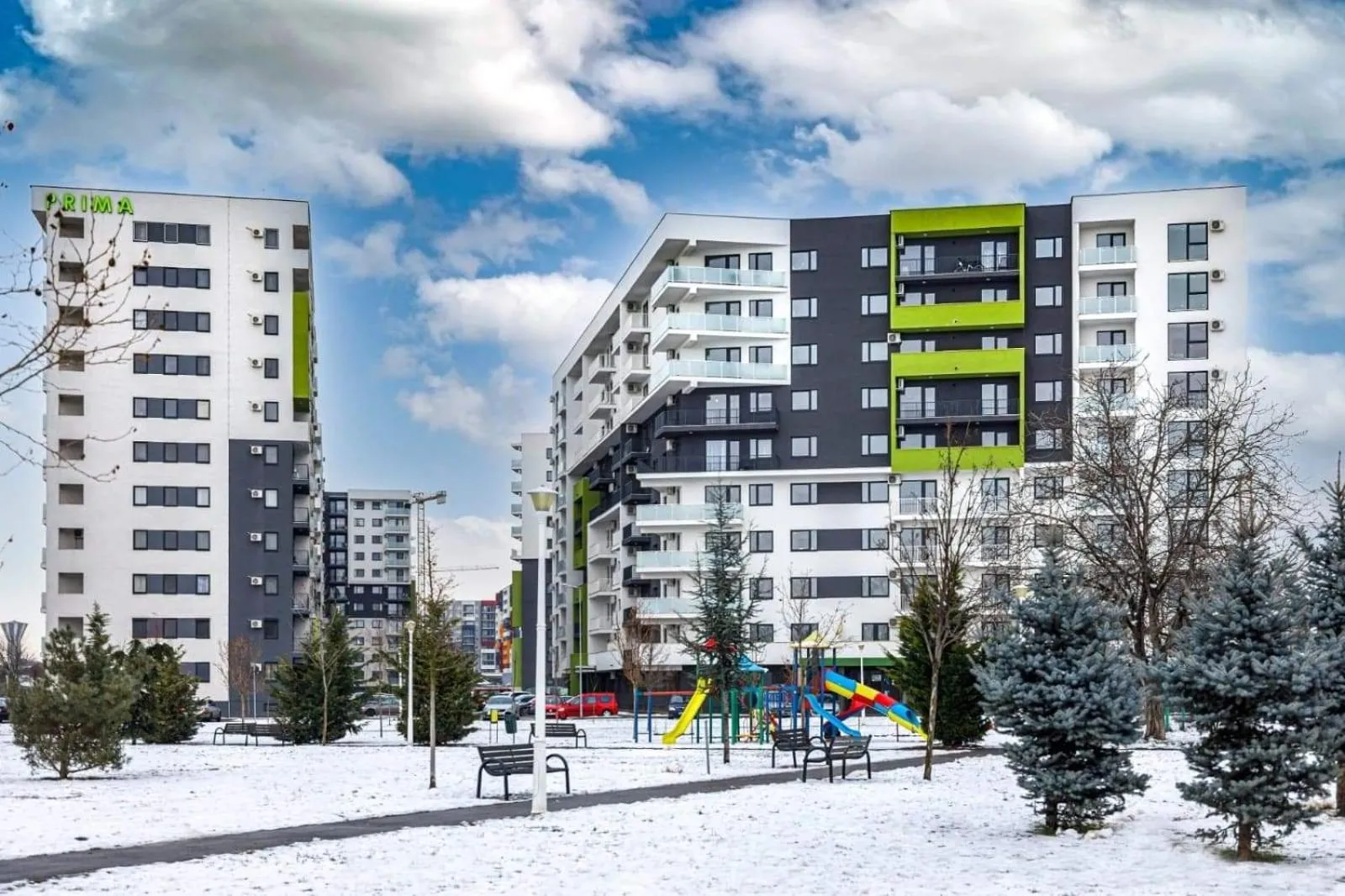Property building in Panoramic Apartments Oradea