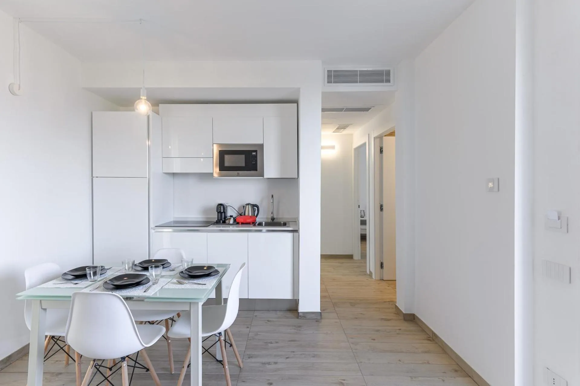 Kitchen or kitchenette in Capo Falcone Charming Apartments