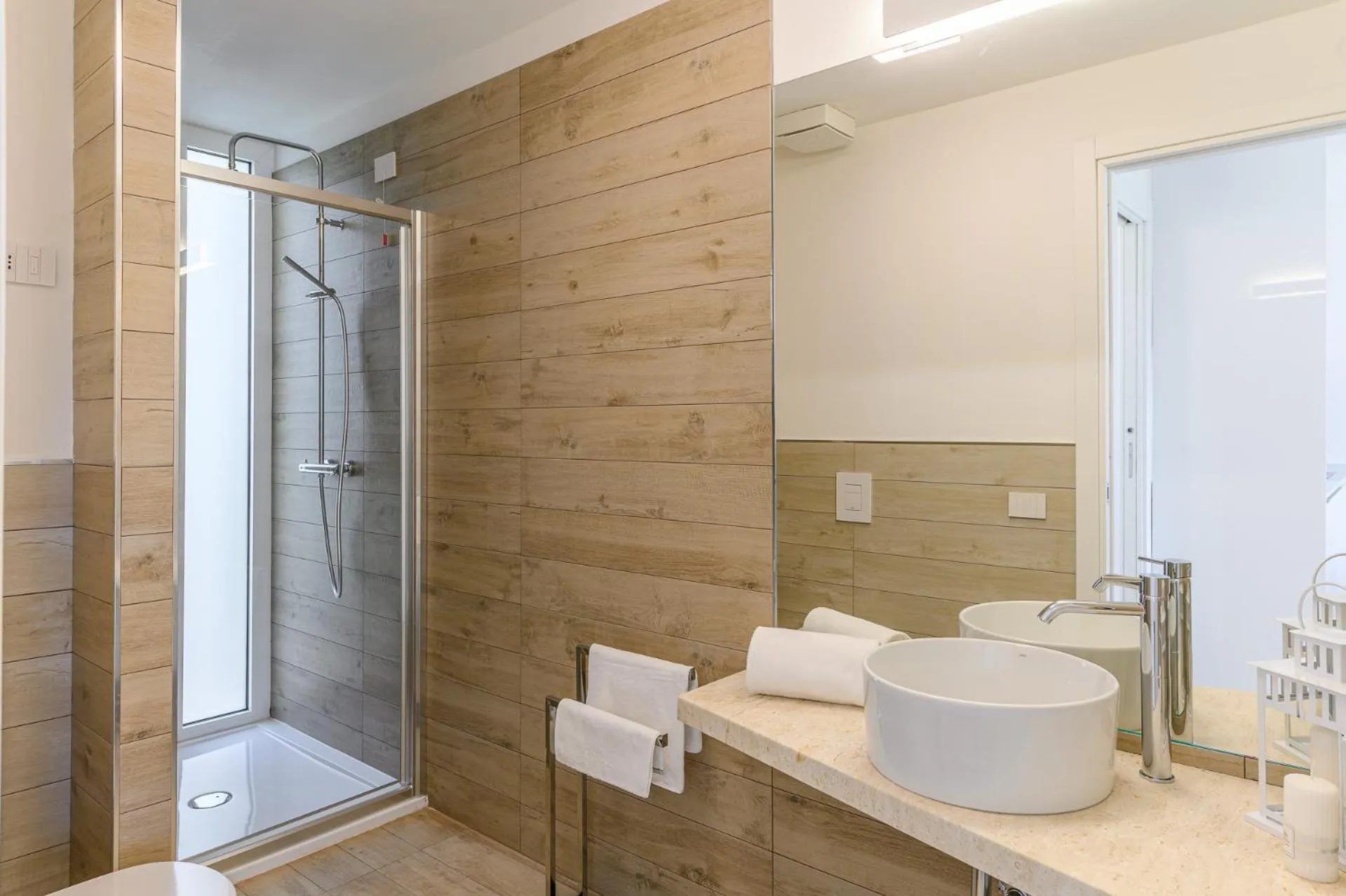 Bathroom in Capo Falcone Charming Apartments