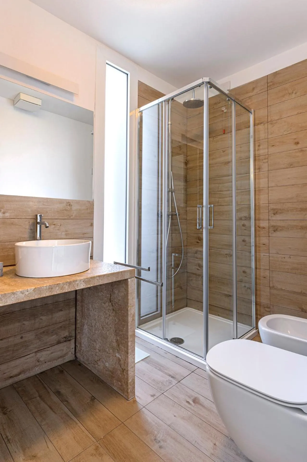 Bathroom in Capo Falcone Charming Apartments