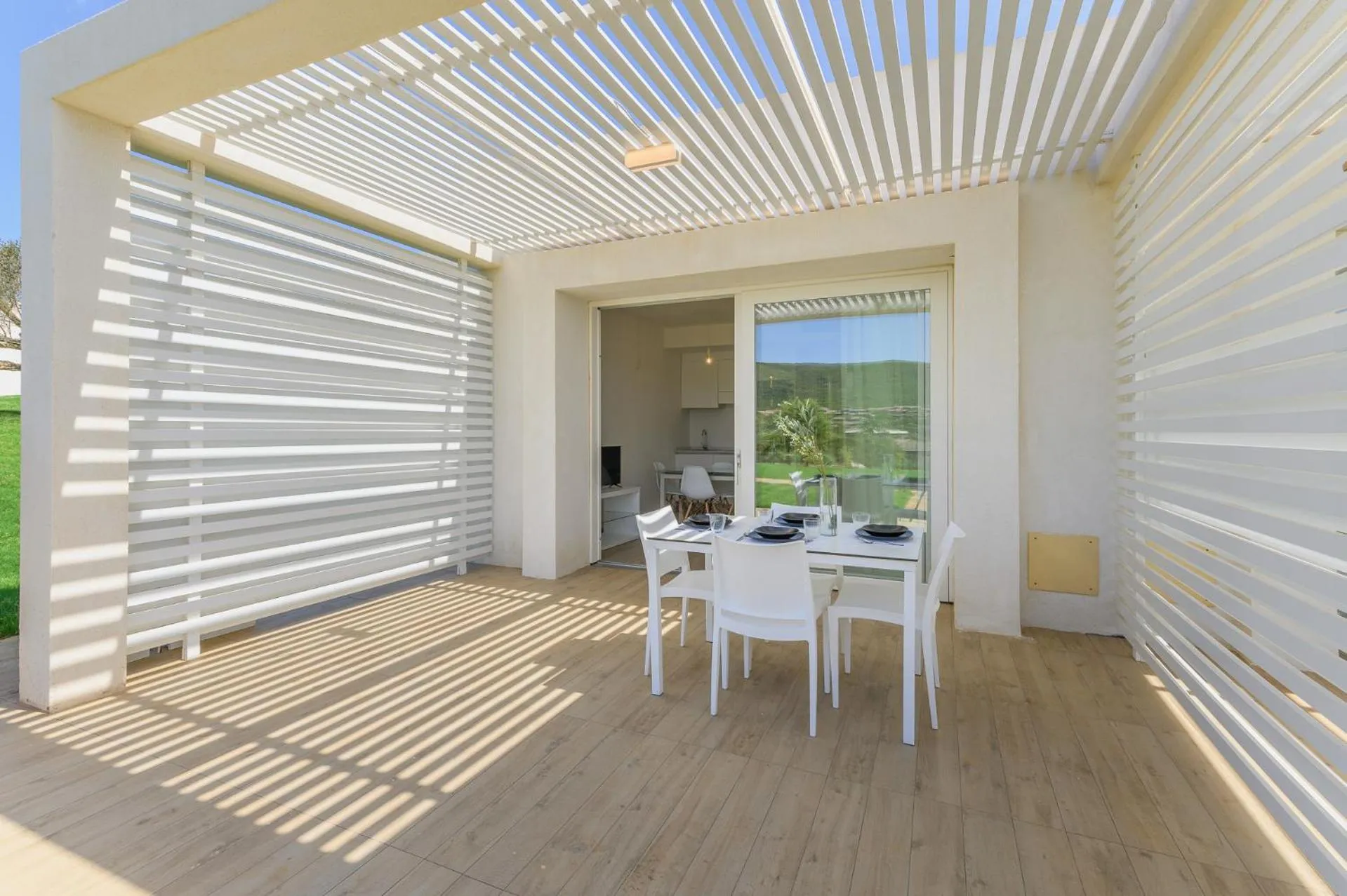 Patio in Capo Falcone Charming Apartments