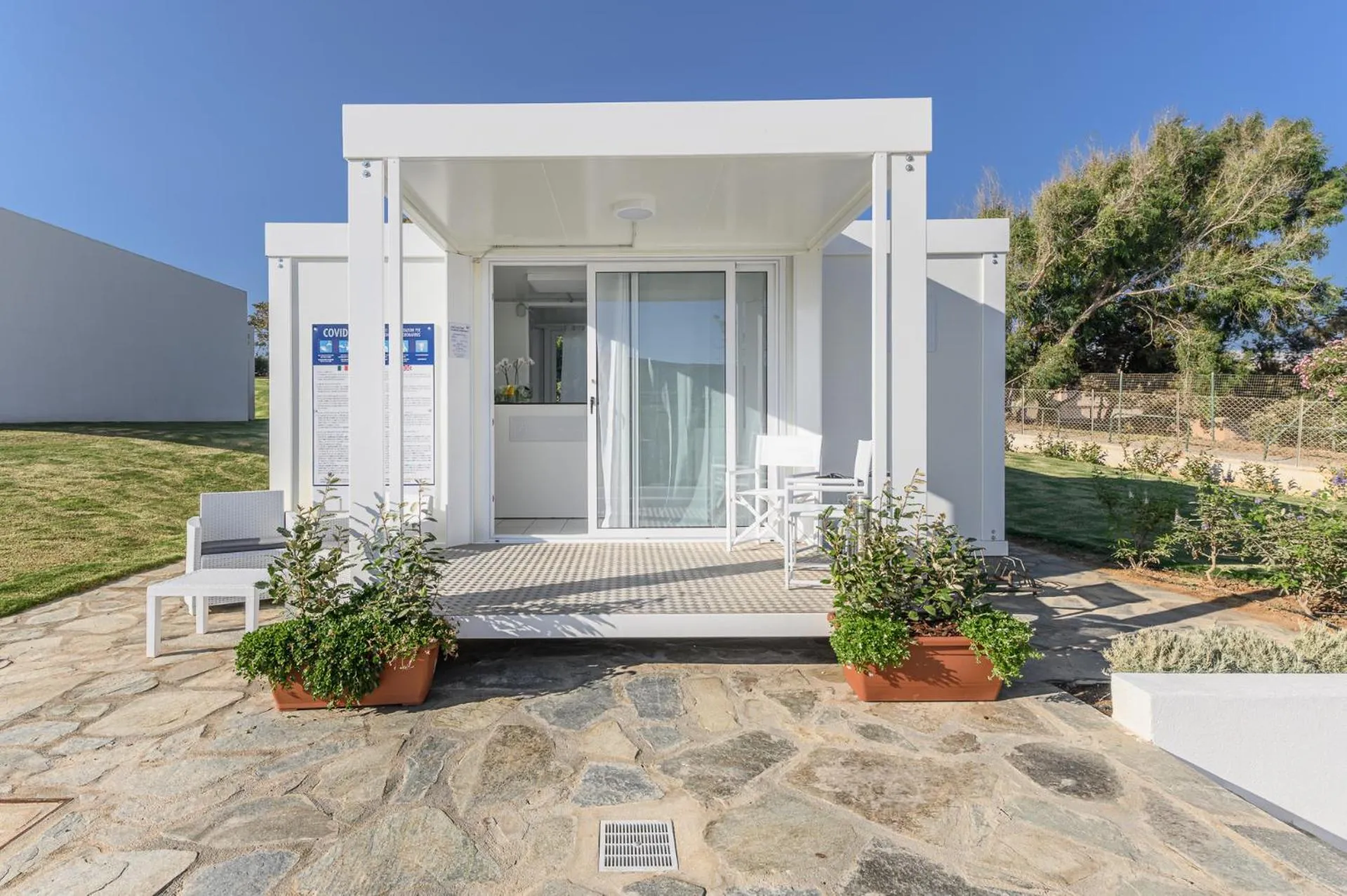 Lobby or reception in Capo Falcone Charming Apartments