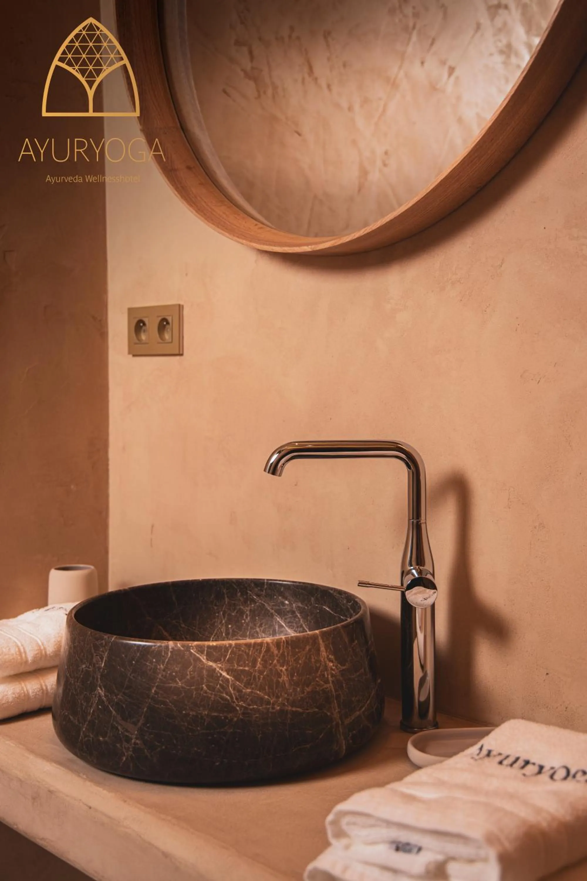 Bathroom in Ayuryoga Wellnesshotel