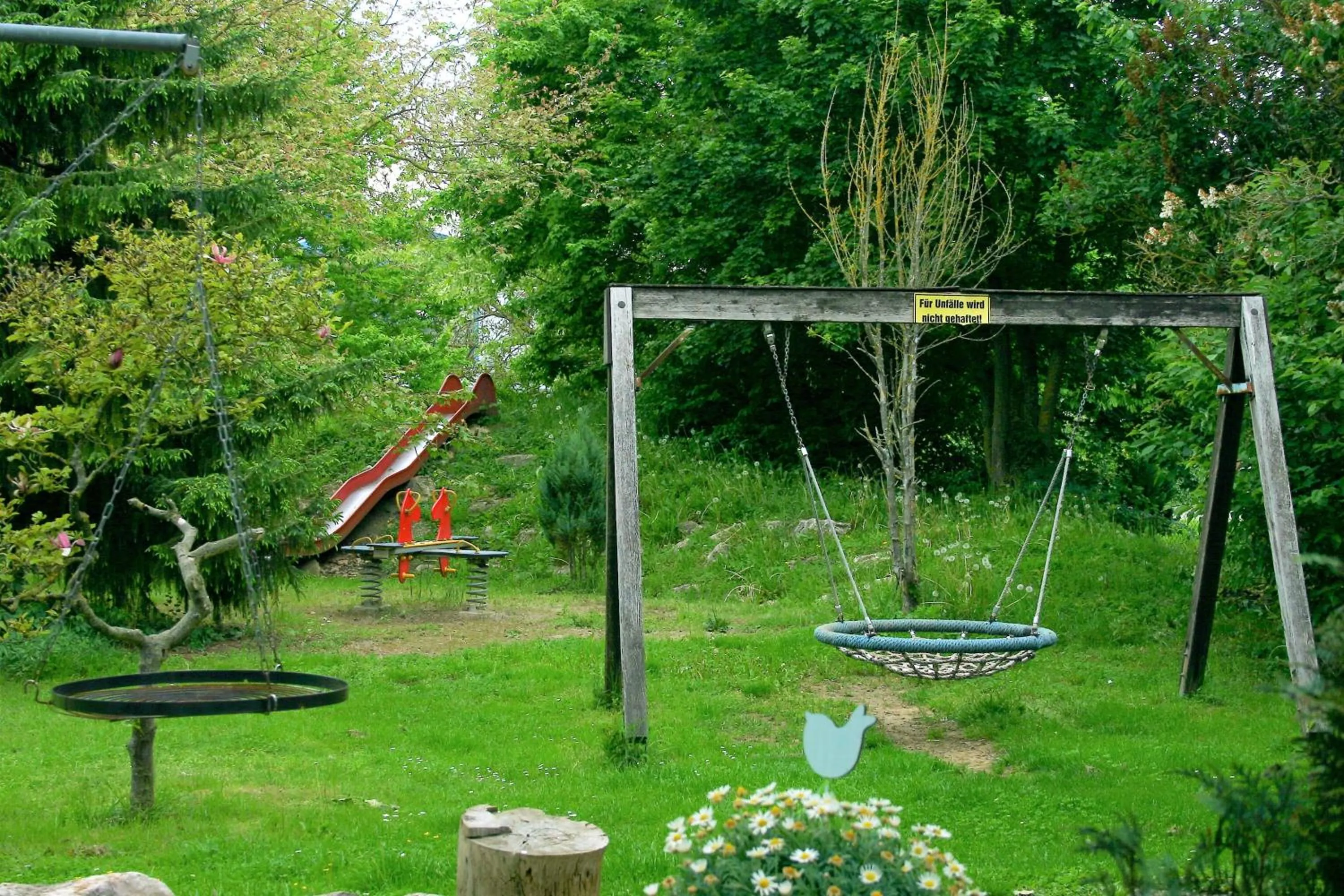 Children play ground in Gästehaus am Wasserpark