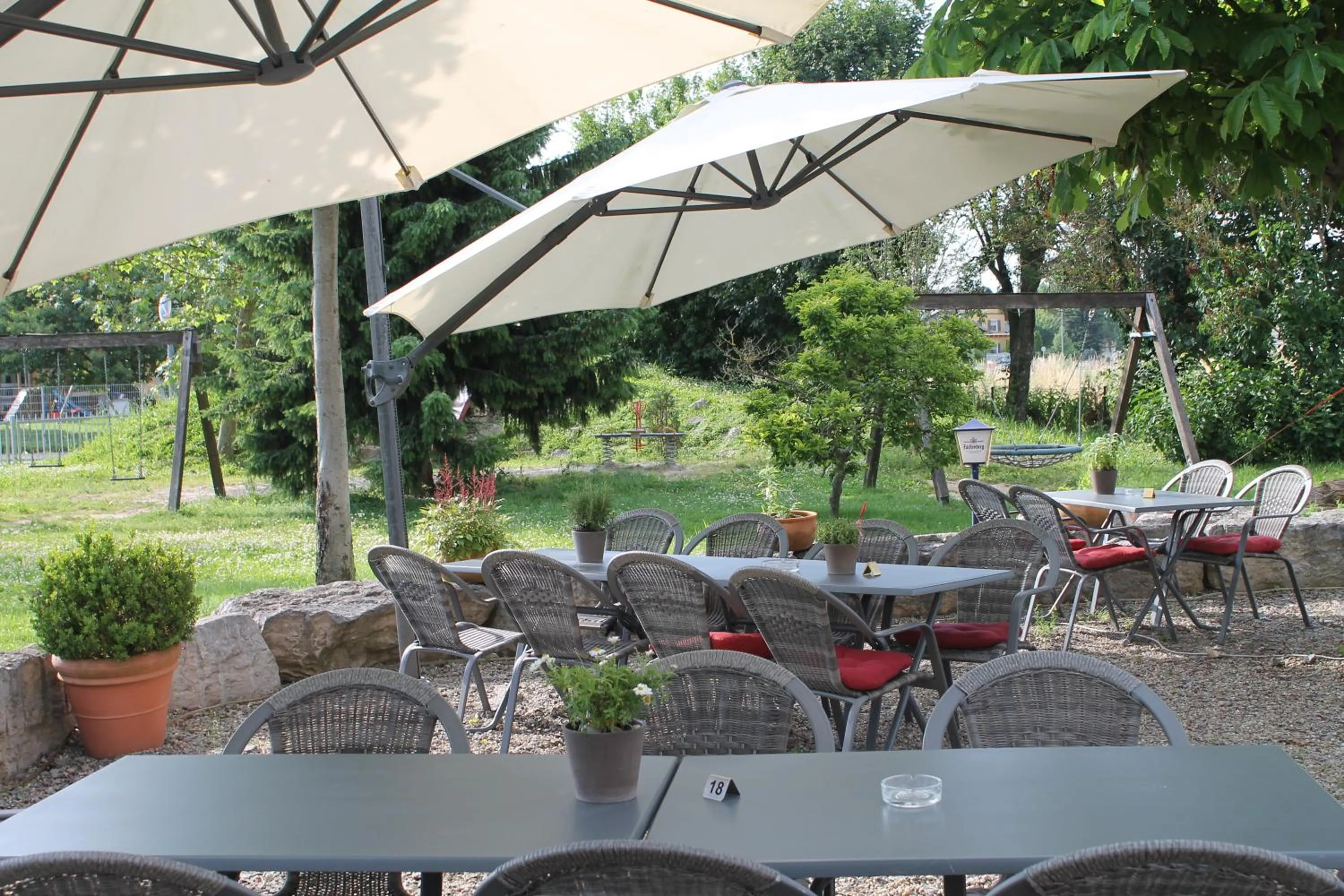 Restaurant/places to eat in Gästehaus am Wasserpark