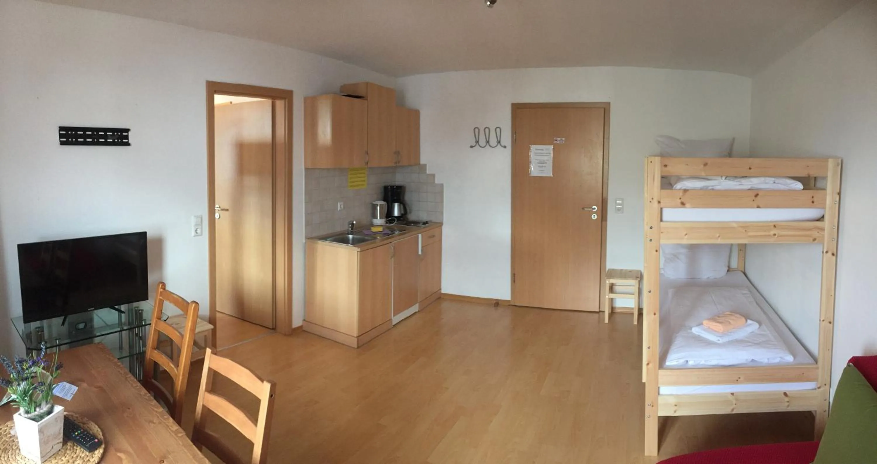 Photo of the whole room, Bed in Gästehaus am Wasserpark