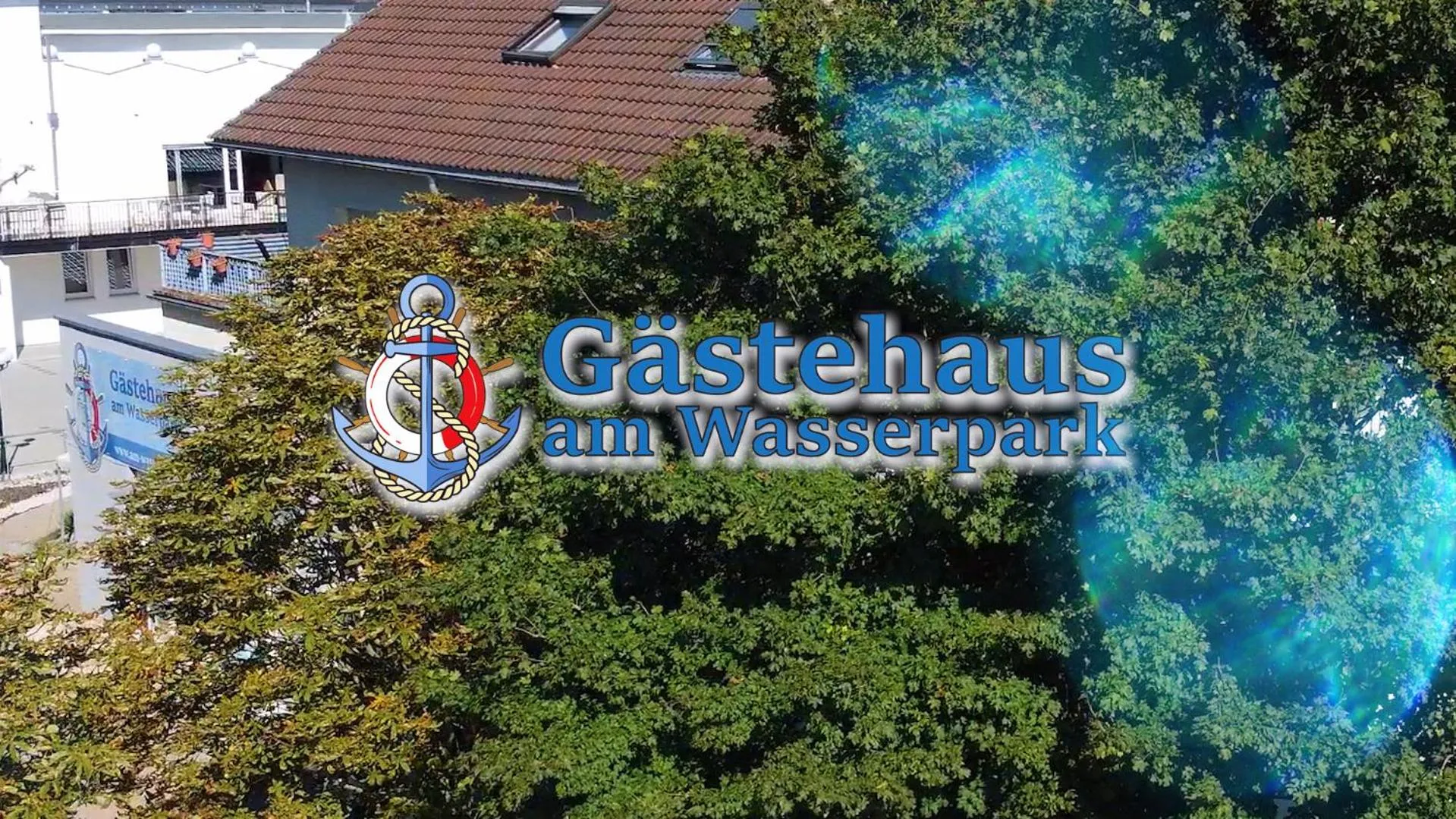 Property building in Gästehaus am Wasserpark