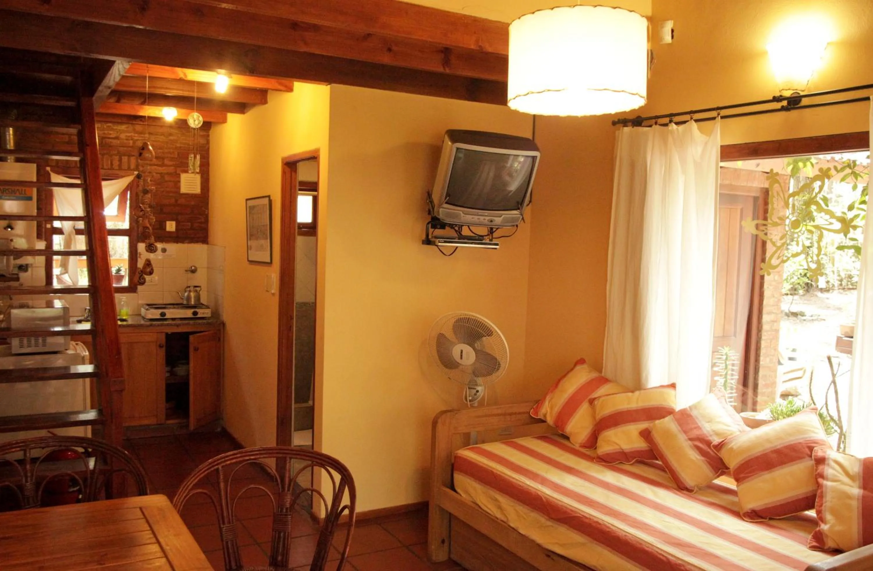 Living room, Bed in Rincón de los Vientos