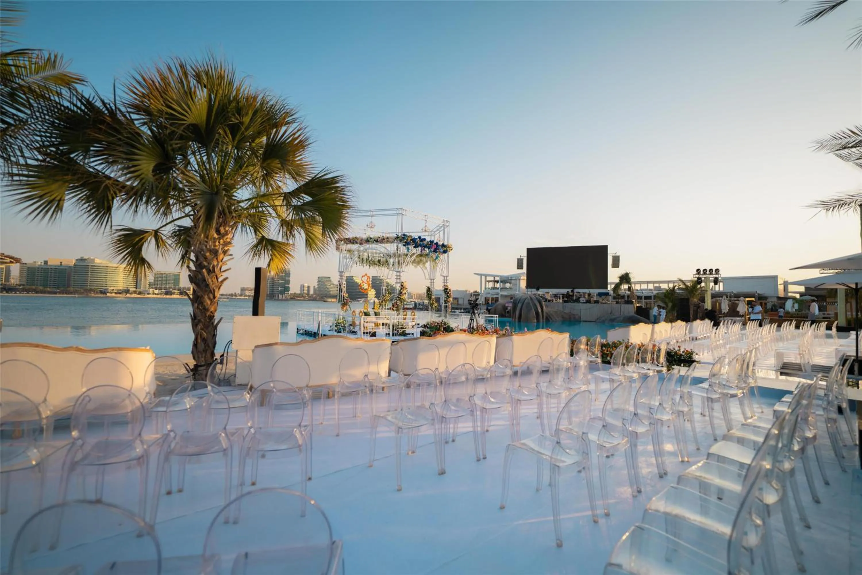 wedding in Hilton Abu Dhabi Yas Island