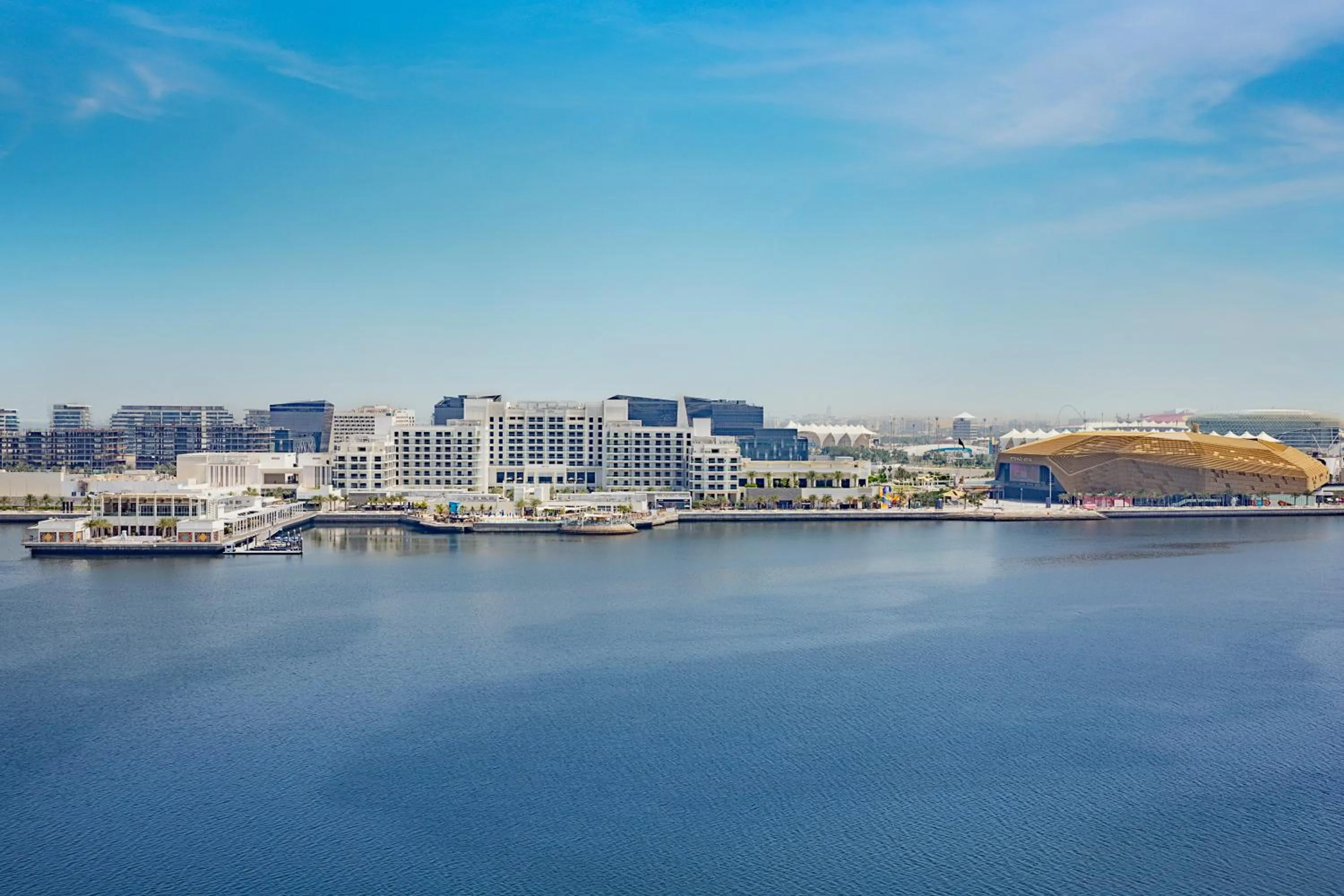 Property building in Hilton Abu Dhabi Yas Island