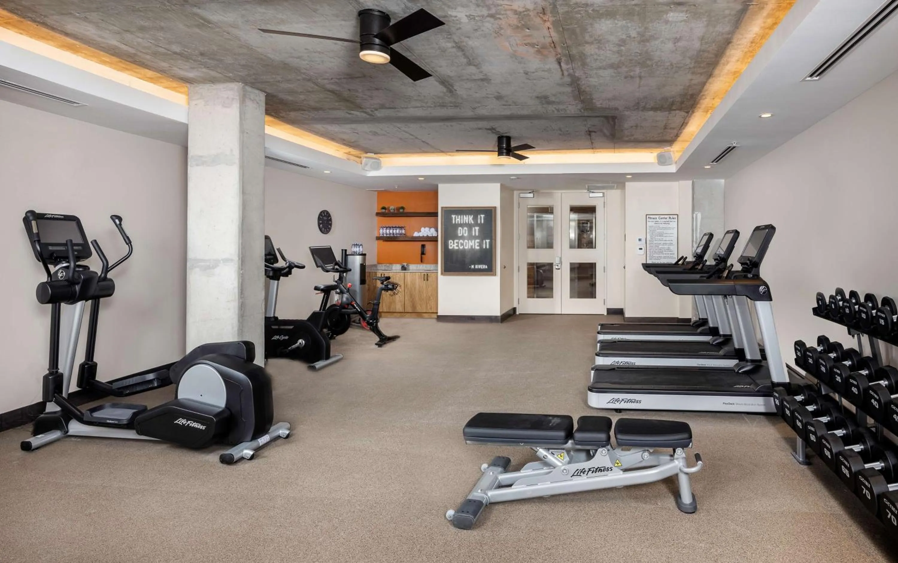 Fitness centre/facilities in Hotel Melby Downtown Melbourne Tapestry Collection By Hilton