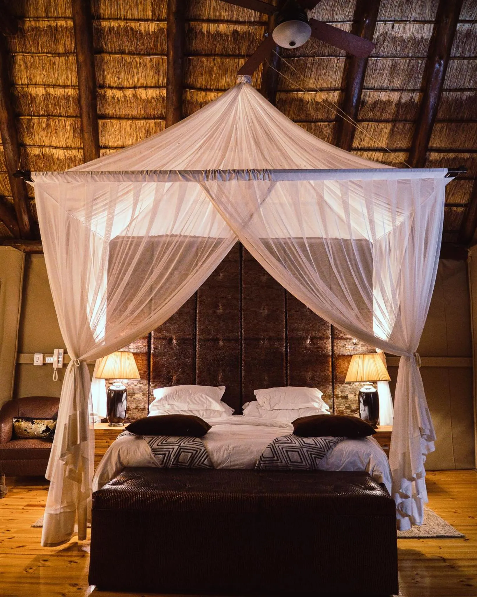 Bed in Bush Lodge – Amakhala Game Reserve