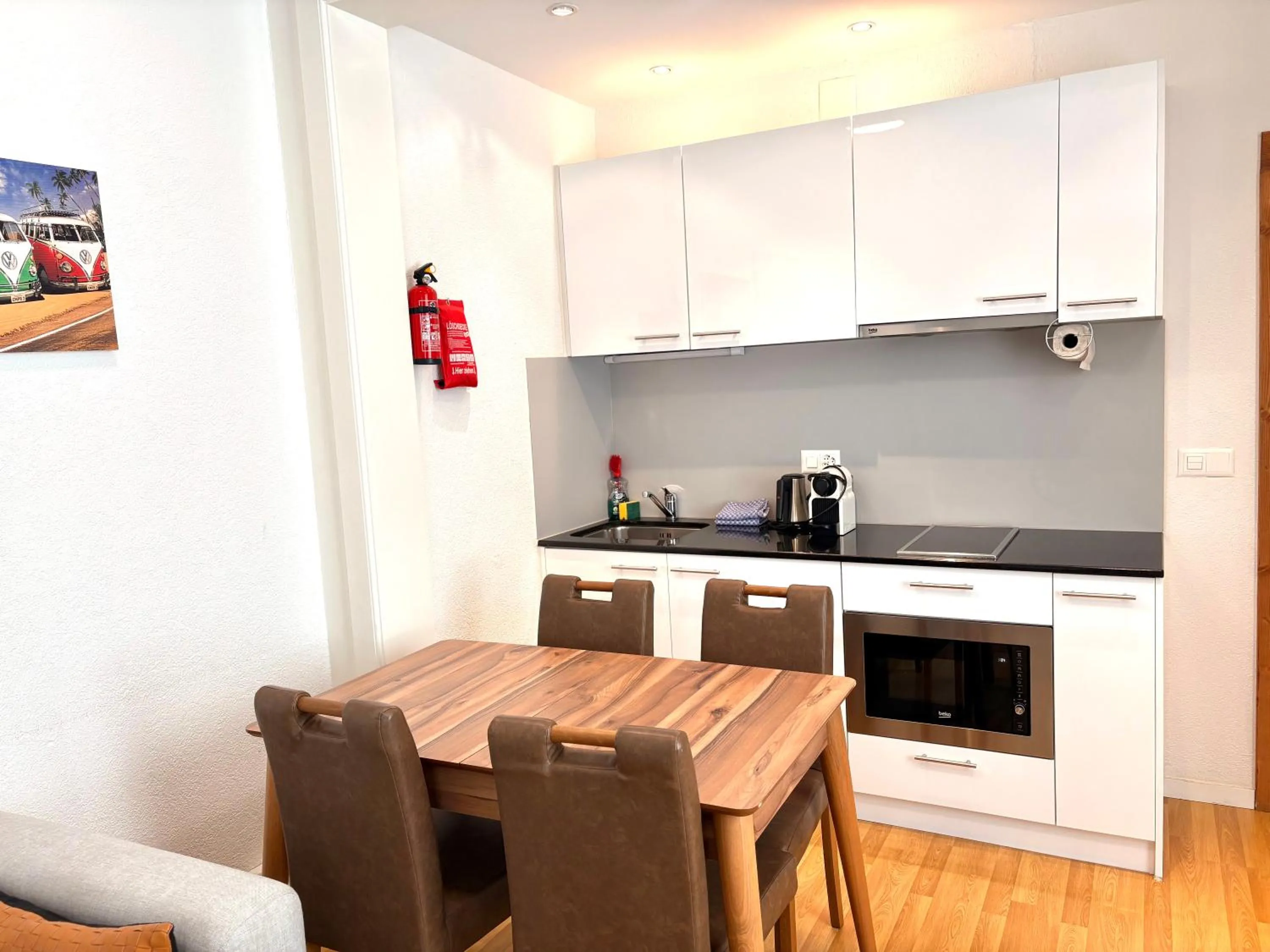 Kitchen or kitchenette in Akomo Bern