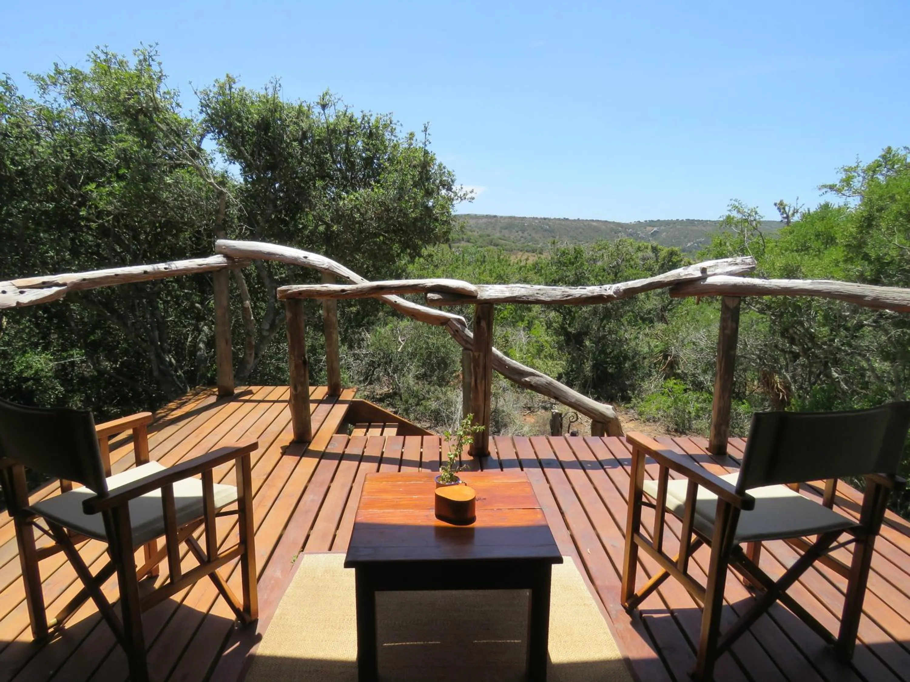 View (from property/room) in Woodbury Tented Camp – Amakhala Game Reserve
