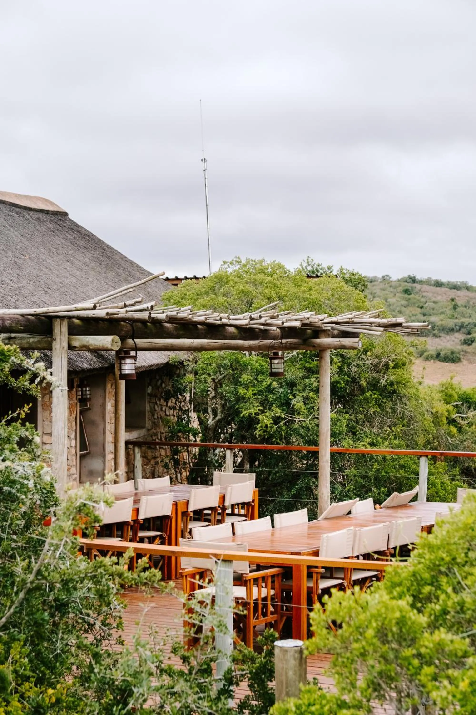 Restaurant/places to eat in Woodbury Tented Camp – Amakhala Game Reserve