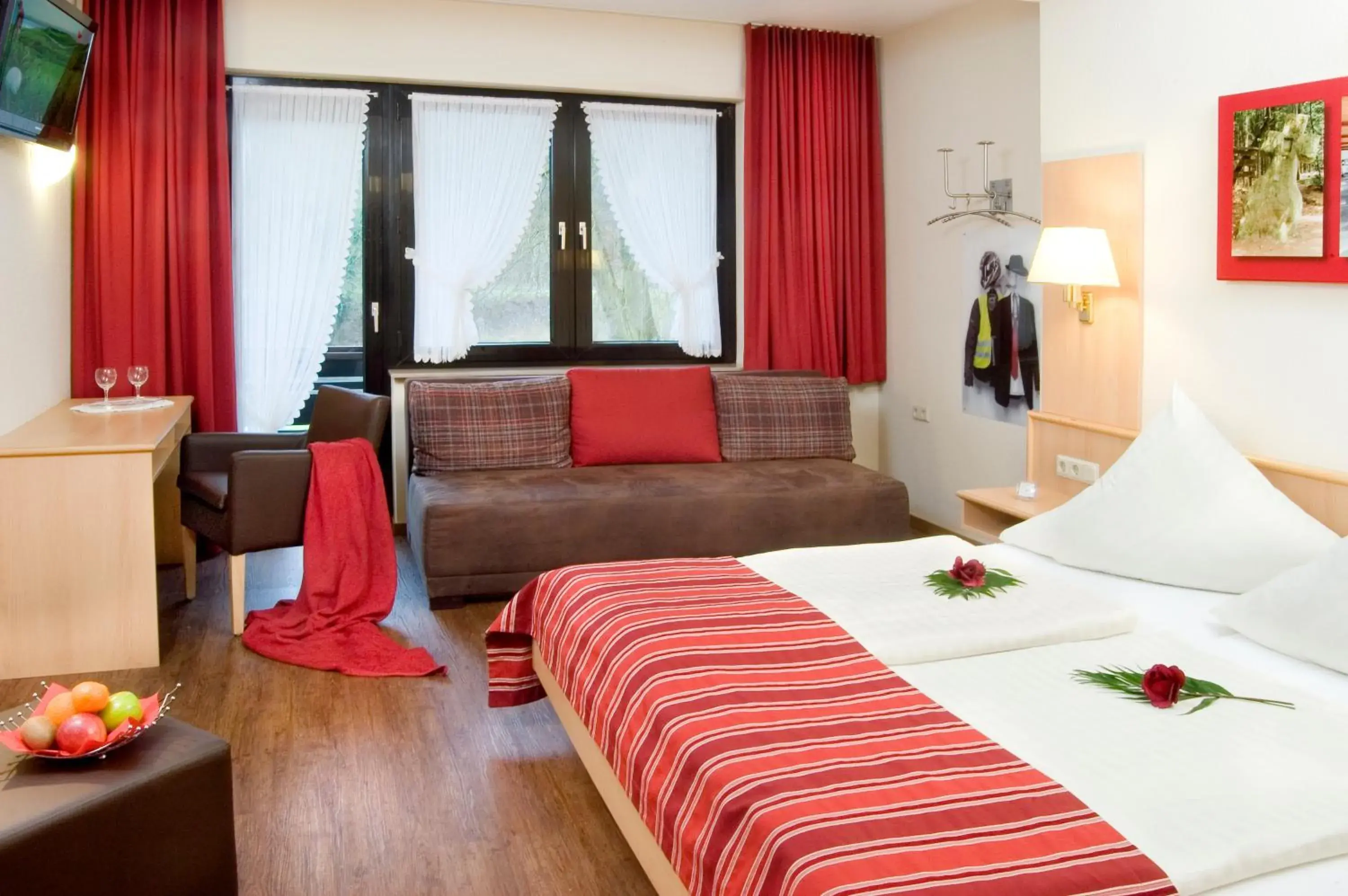 Double Room with Balcony in Hotel Hauer Double Room with Balcony in Hotel Hauer