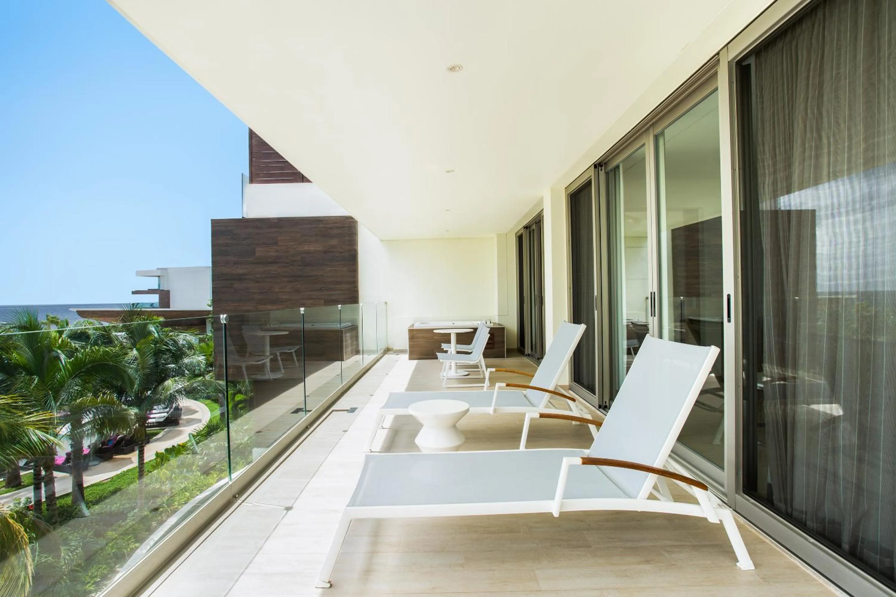 Balcony/Terrace in Secrets Riviera Cancún Resort & Spa - Adults Only - All inclusive