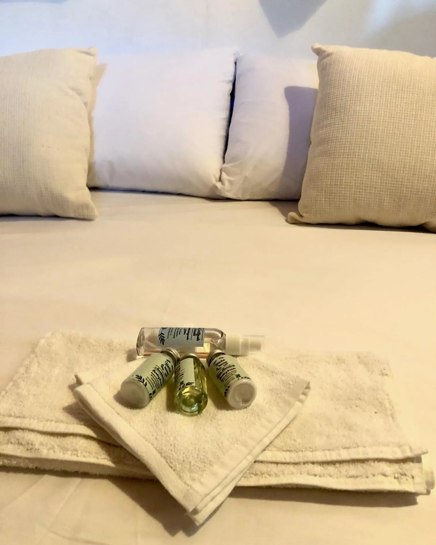 Bed in Papitos Bacalar Hotel and Marina