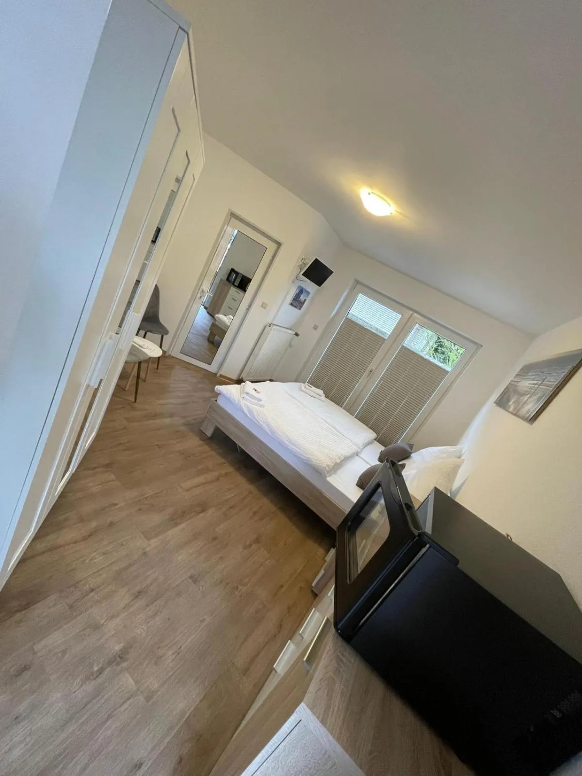 Bed in Gästehaus zum Surgrund