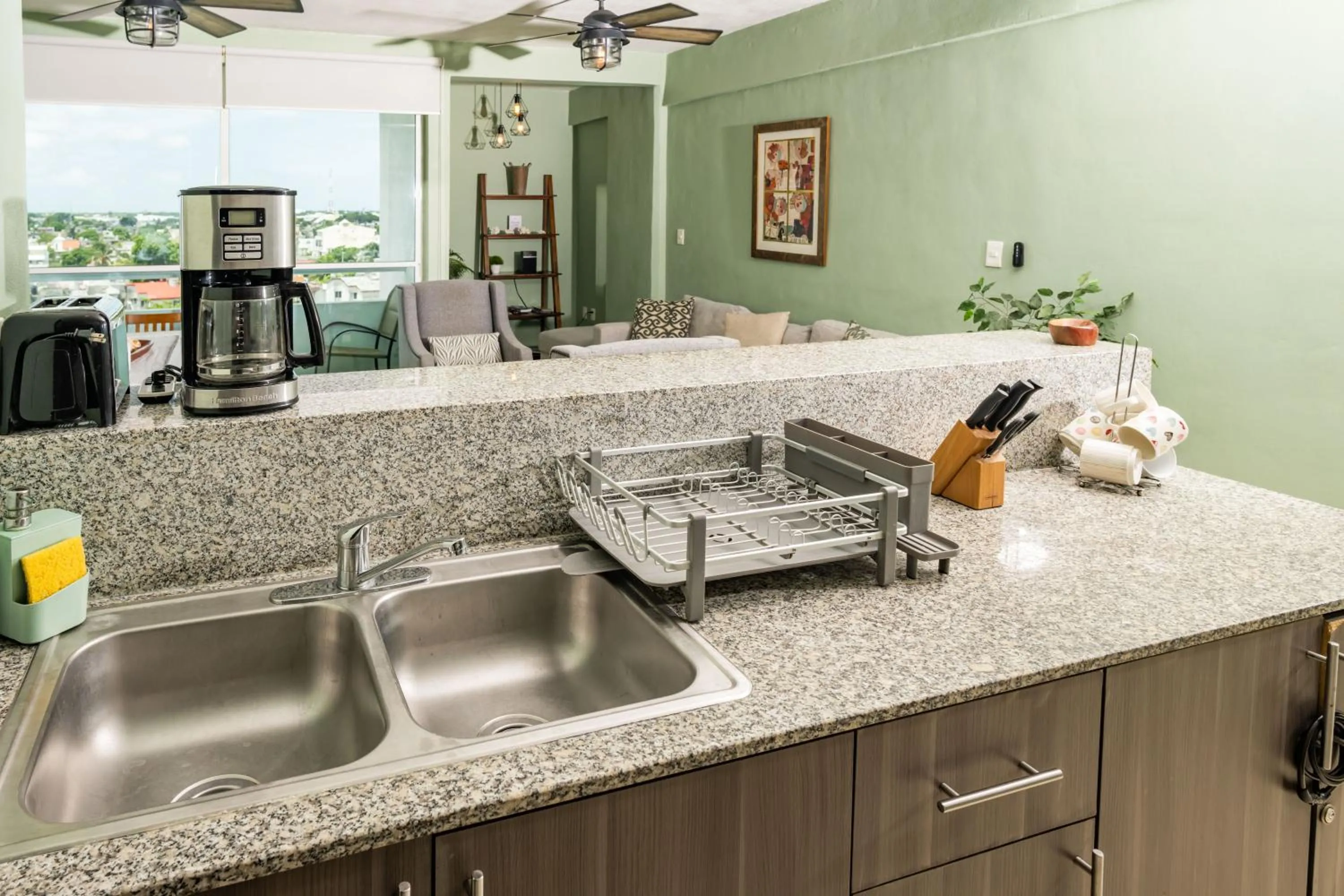 Kitchen or kitchenette in UNICO Y AGRADABLE DTO EN ZONA CENTRO PARA 6 PAX