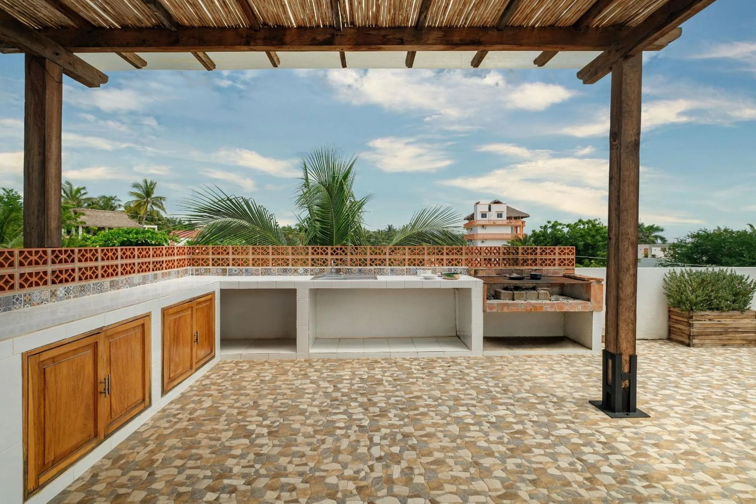 Balcony/Terrace in La Aurora Puerto Escondido