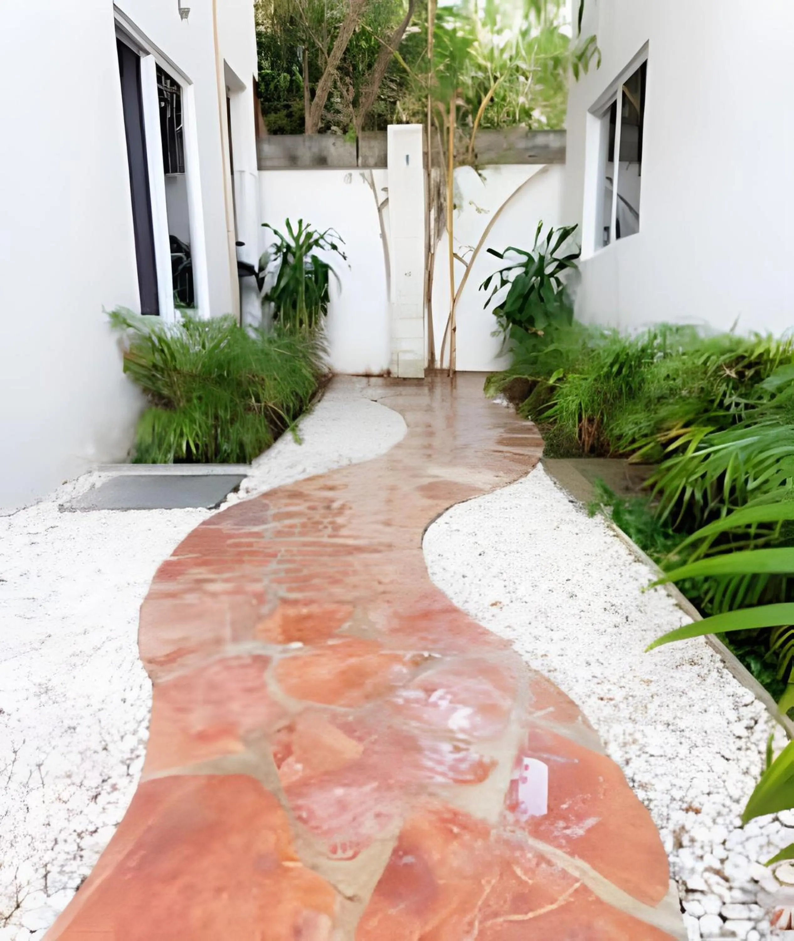 Decorative detail in La Aurora Puerto Escondido