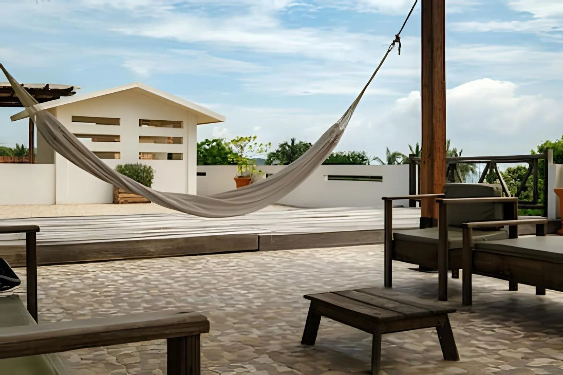 Balcony/Terrace in La Aurora Puerto Escondido