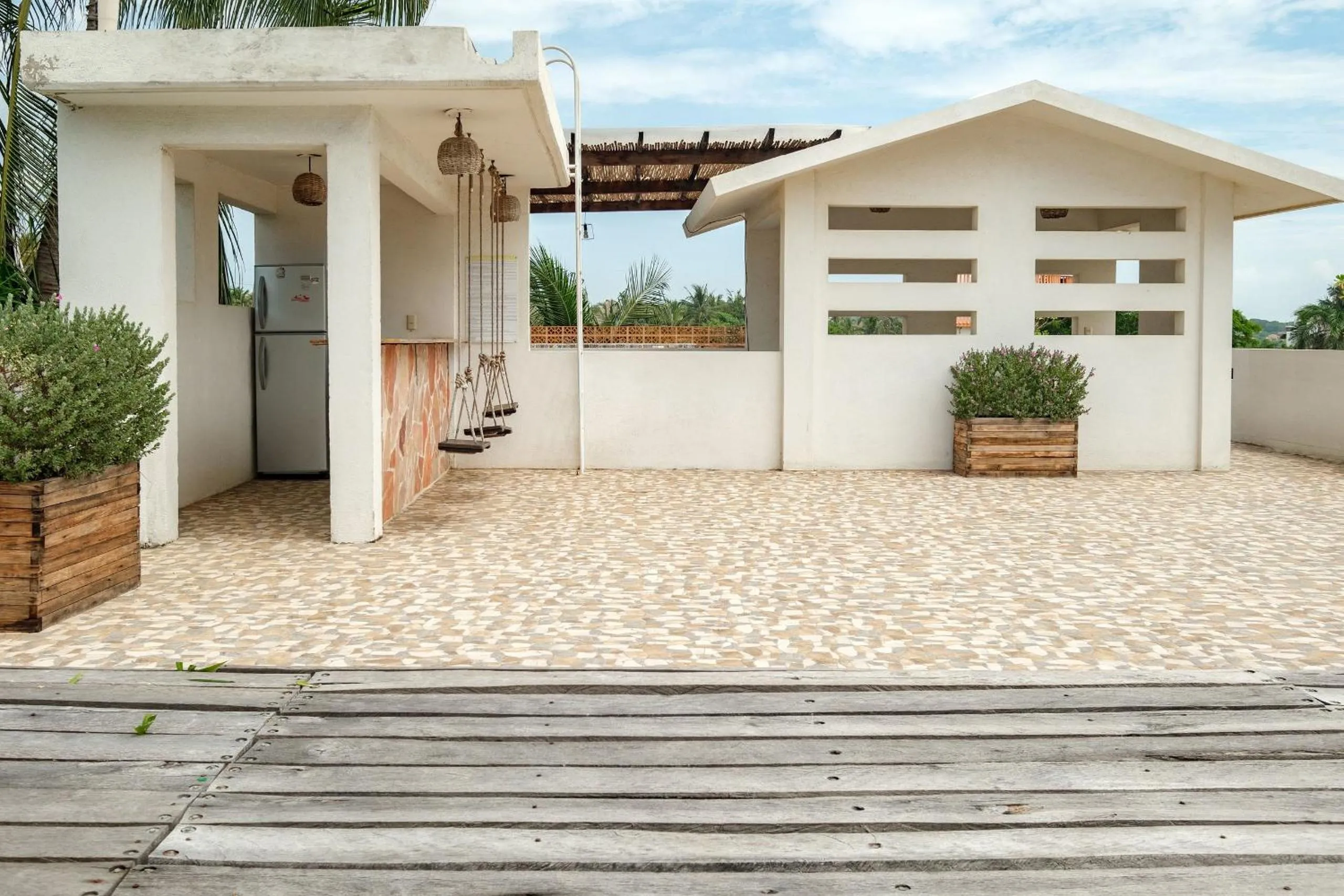 Balcony/Terrace in La Aurora Puerto Escondido