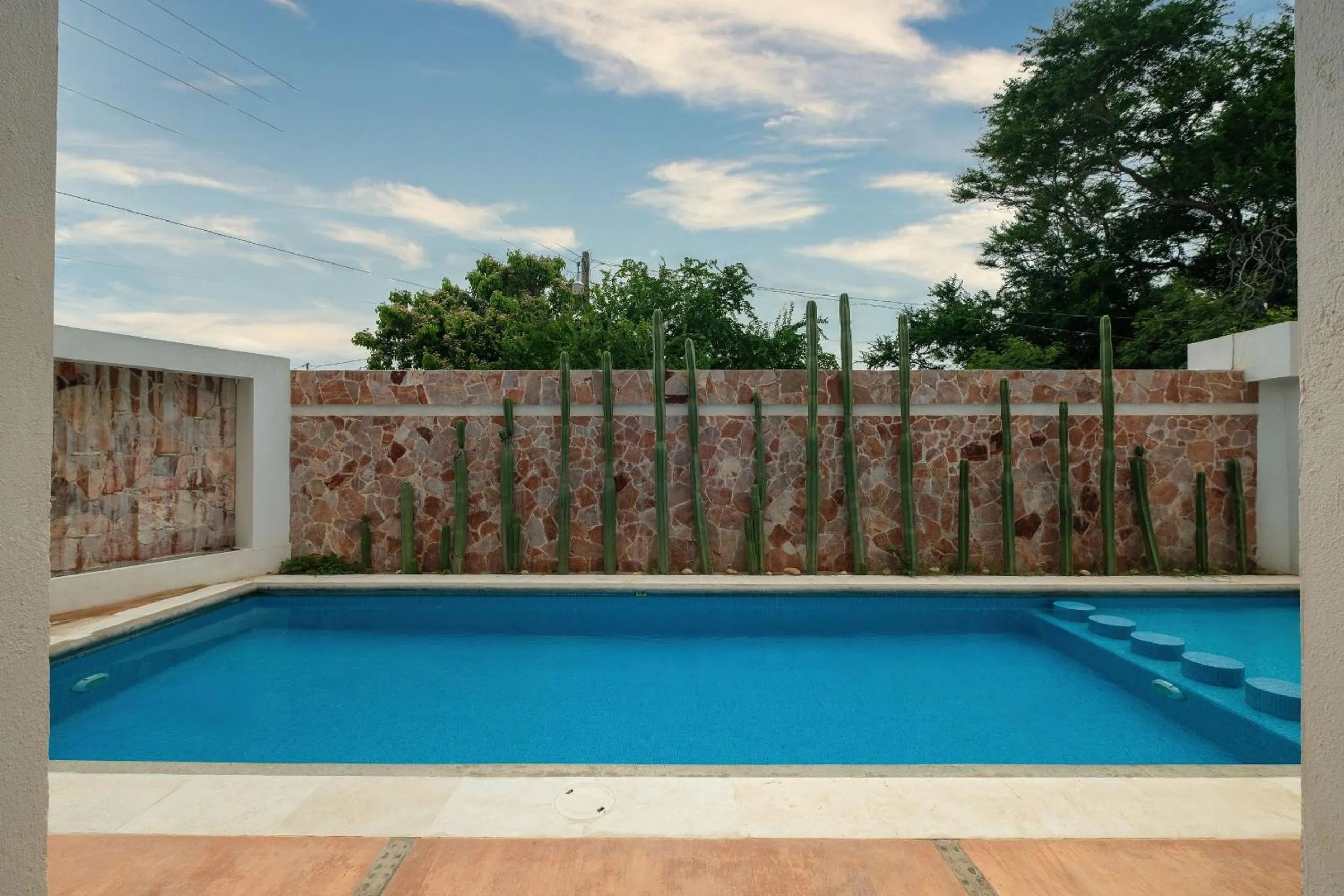 Swimming pool in La Aurora Puerto Escondido