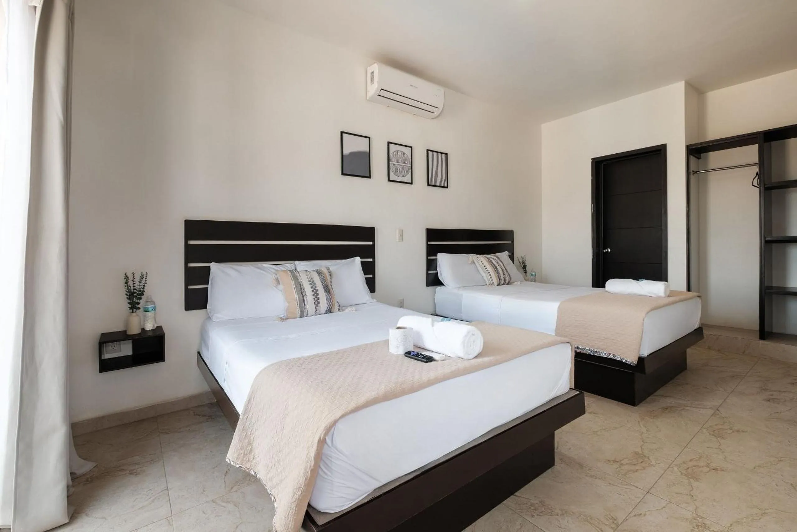 Bed in La Aurora Puerto Escondido