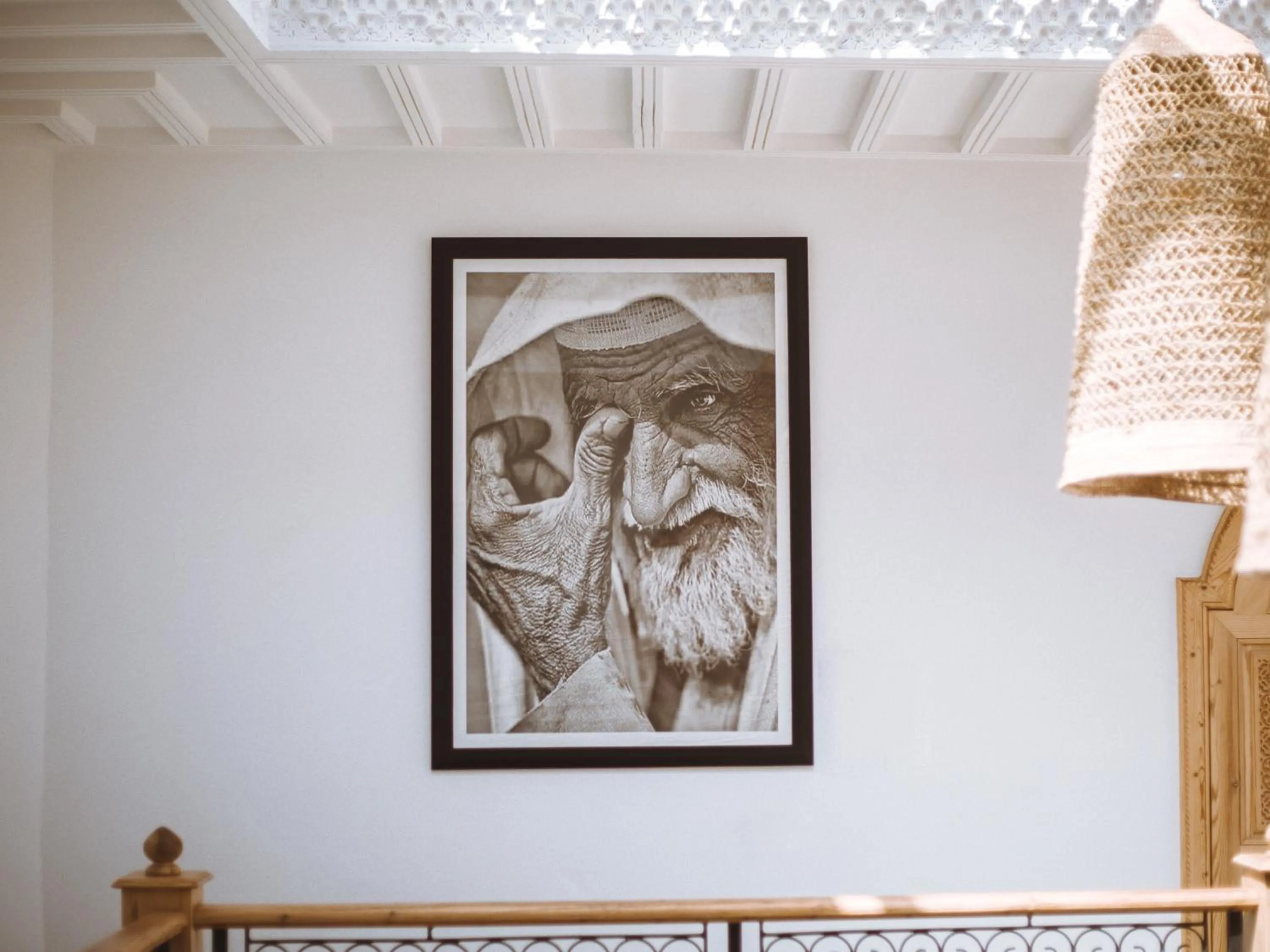 Decorative detail in Riad Le Petit Joyau