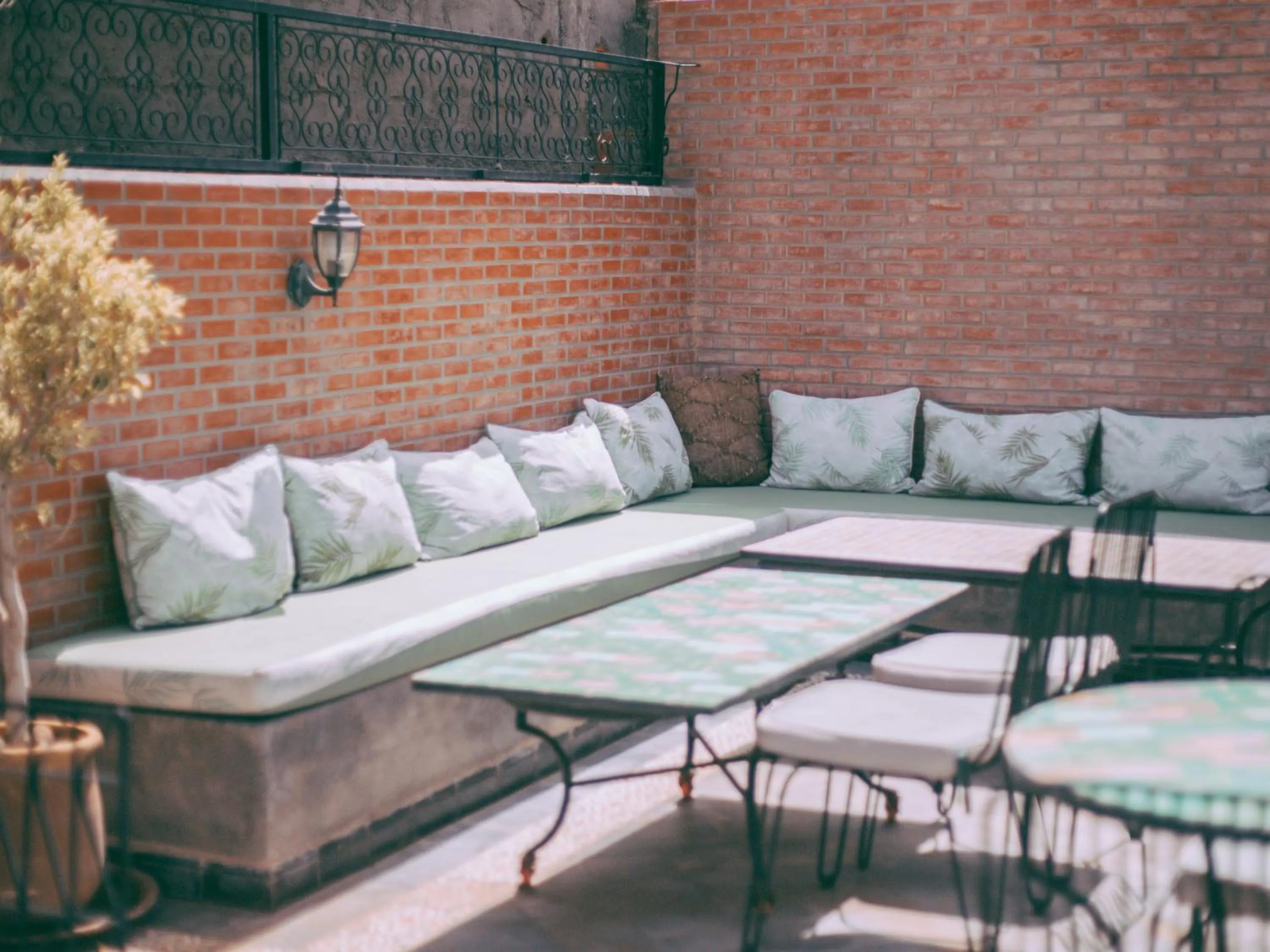 Balcony/Terrace in Riad Le Petit Joyau